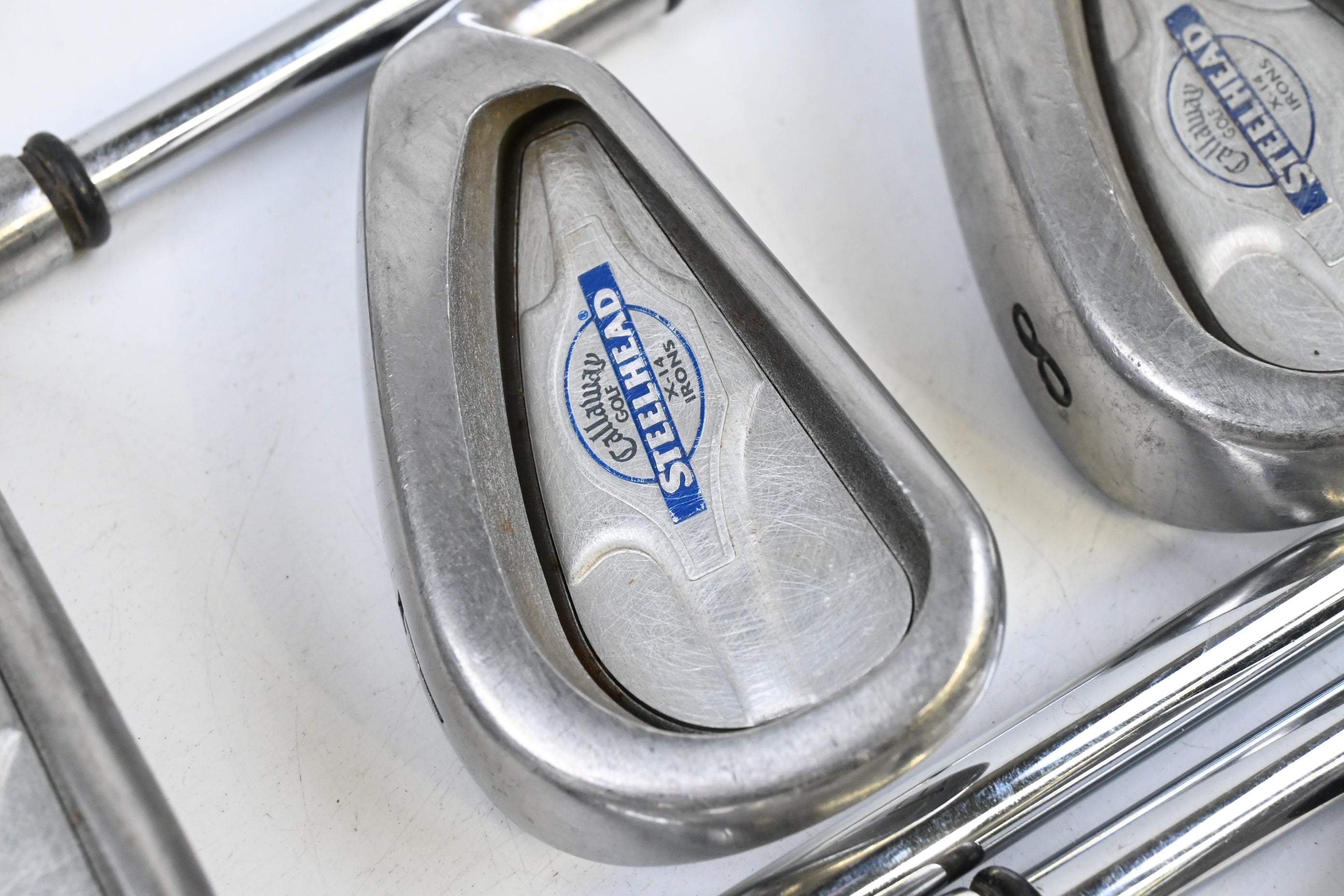 Callaway X-14 Irons / 6-PW+SW / Stiff Flex Callaway Steelhead Shafts
