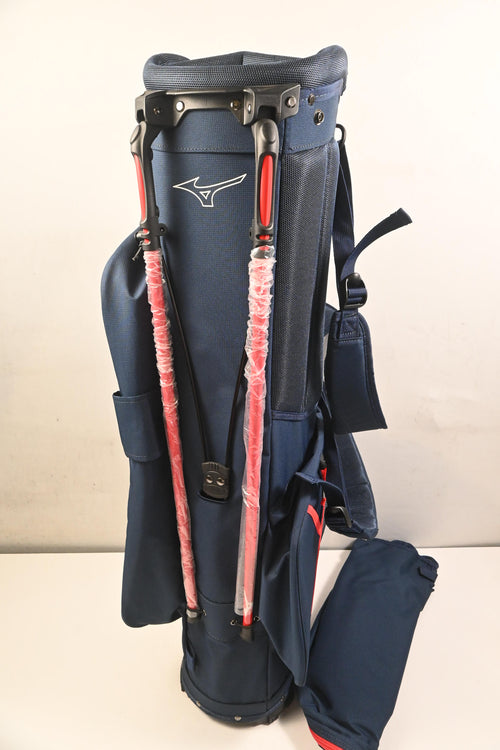 Mizuno BR-D3 Stand Bag / 4-Way Divider / Navy, White & Red