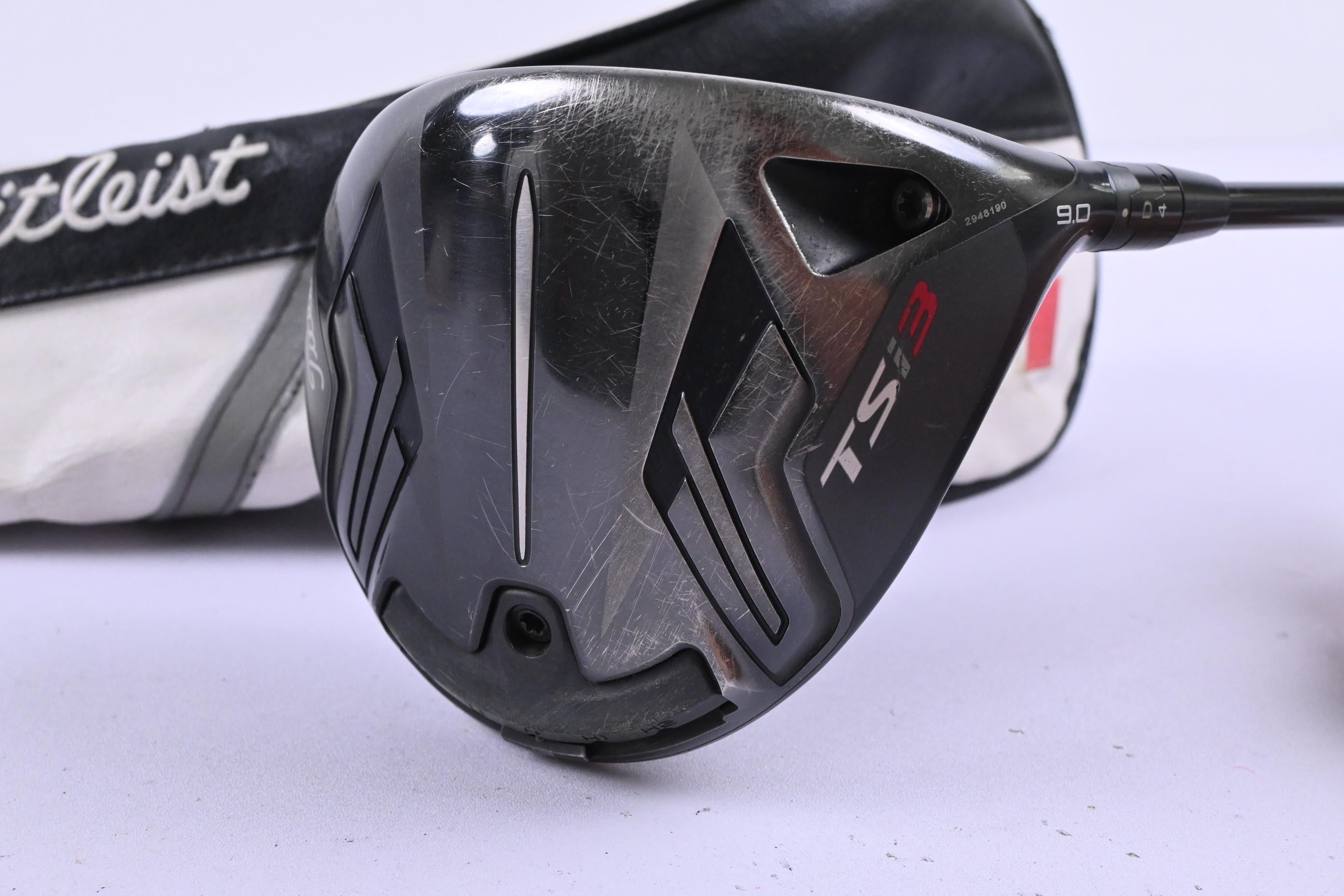 Titleist TSi3 Driver / 9 Degree / X-Flex Tensei AV Raw White 65 Shaft