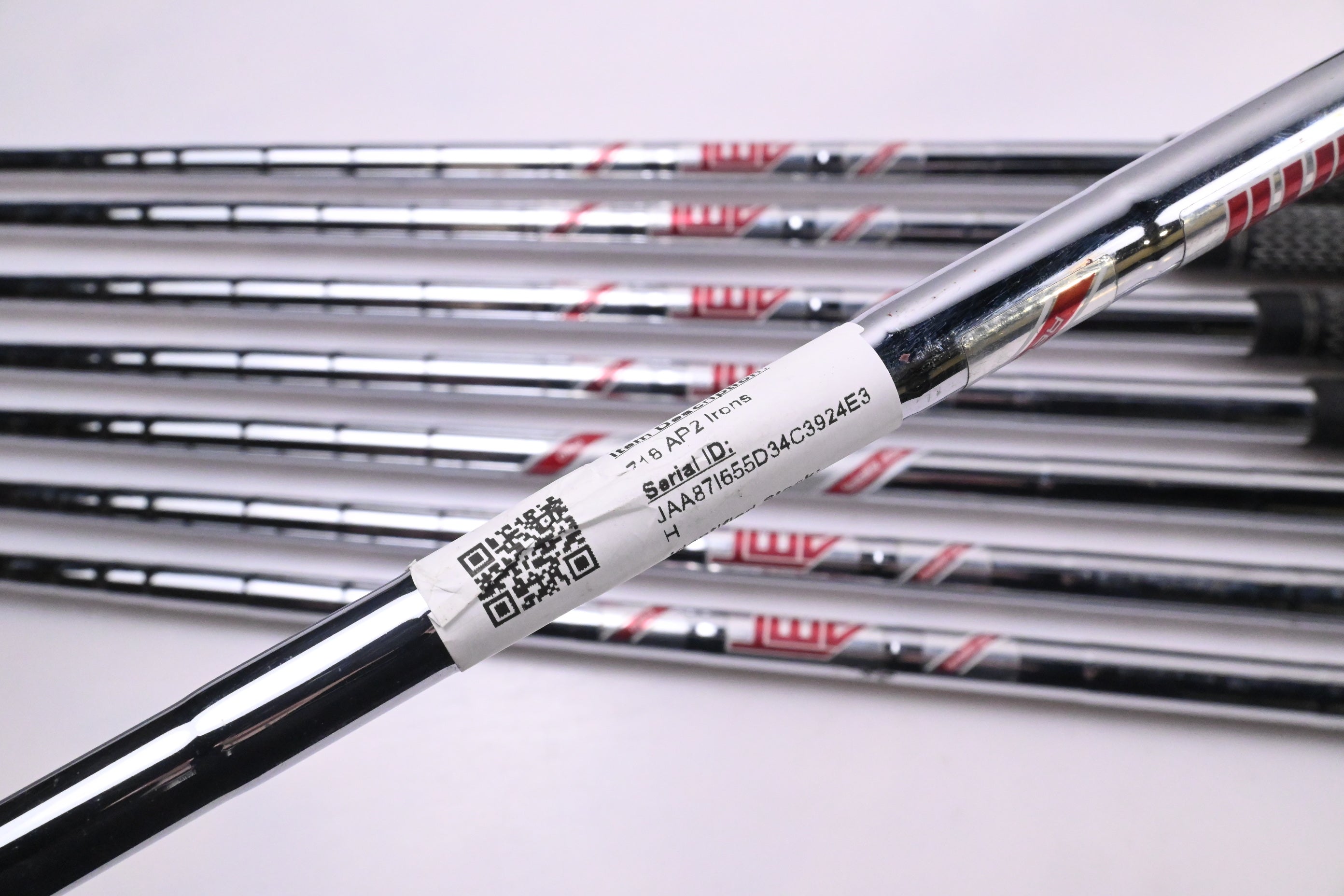 Titleist 718 AP2 Irons / 3-PW / Regular Flex AMT Red R300 Shafts