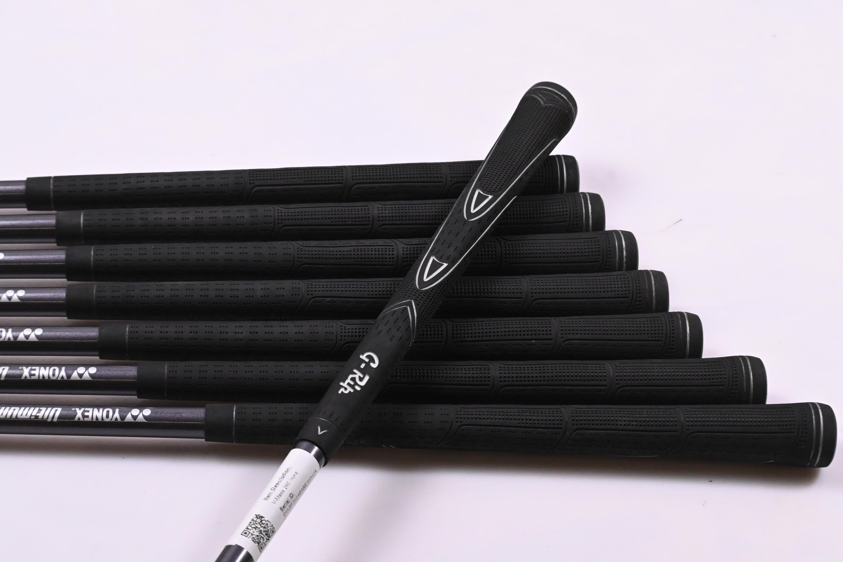 Yonex V-Mass 260 Irons / 3-PW+SW / Stiff Flex UltimumTi 5 Shafts / No 4 Iron