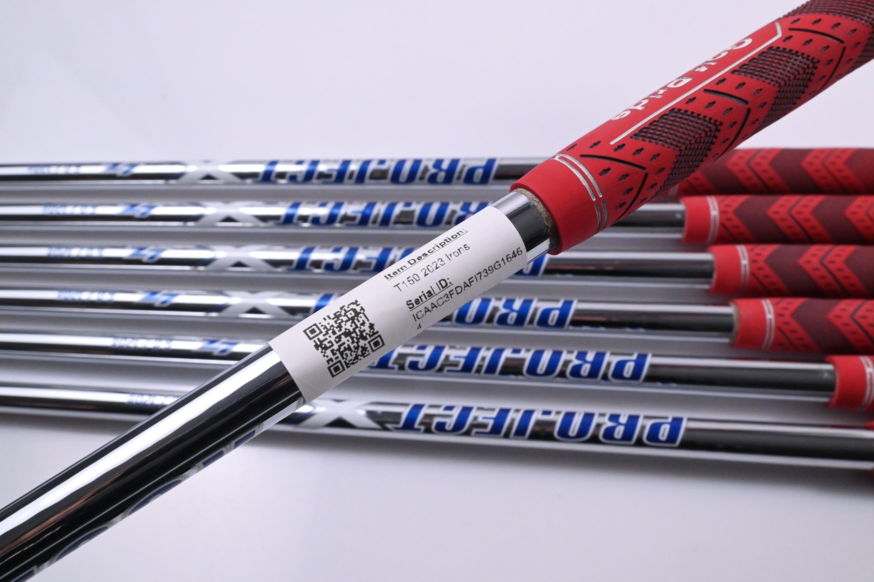 Titleist T150 2023 Irons / 4-PW / Stiff Flex Project X LZ 120 Shafts