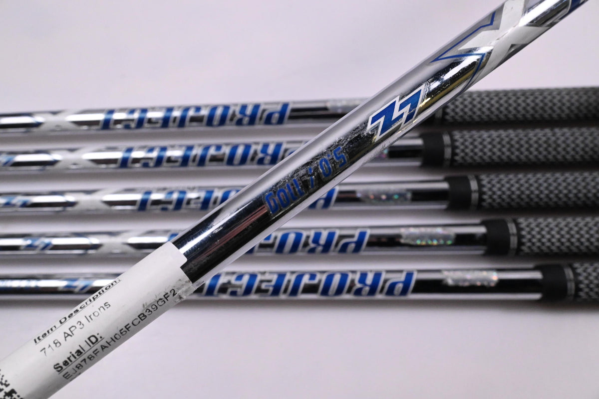 Titleist 718 AP3 Irons / 5-PW / Regular Flex Project X LZ 110 Shafts