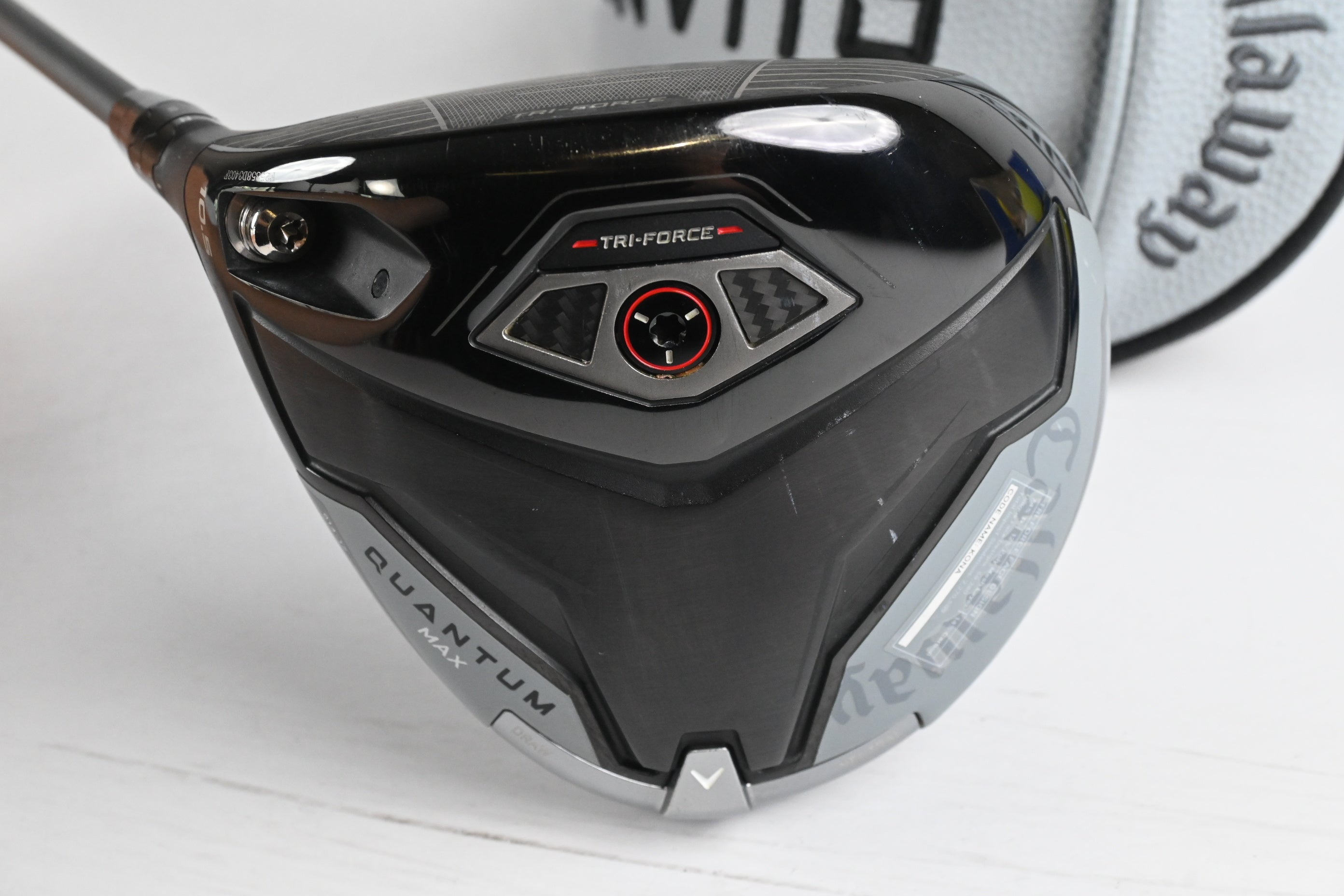 Left Hand Callaway Quantum Max Driver / 10.5 Degree / Regular Flex Denali Frost