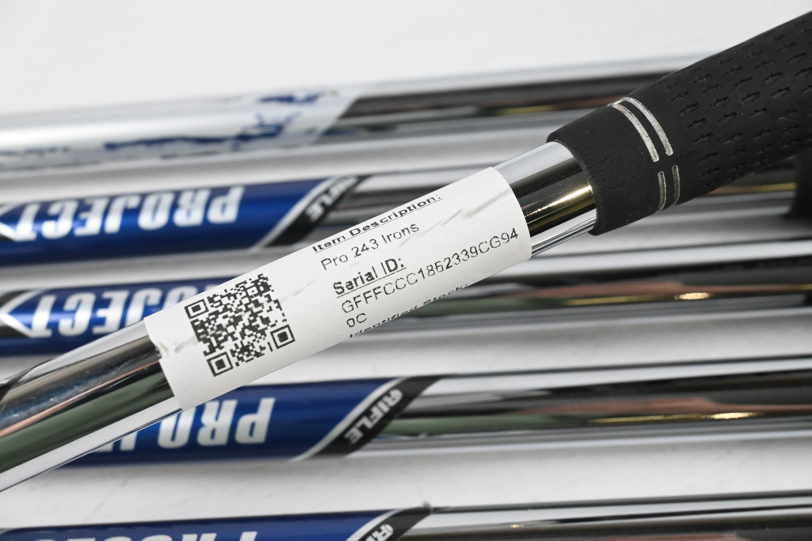 Mizuno Pro 243 Irons / 5-PW / X-Flex Project X Precision Rifle Shafts