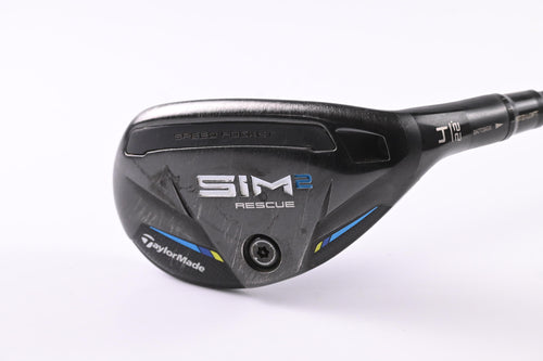 Taylormade SIM2 #4 Hybrid / 22 Degree / Regular Flex Tensei AV Raw Blue 70