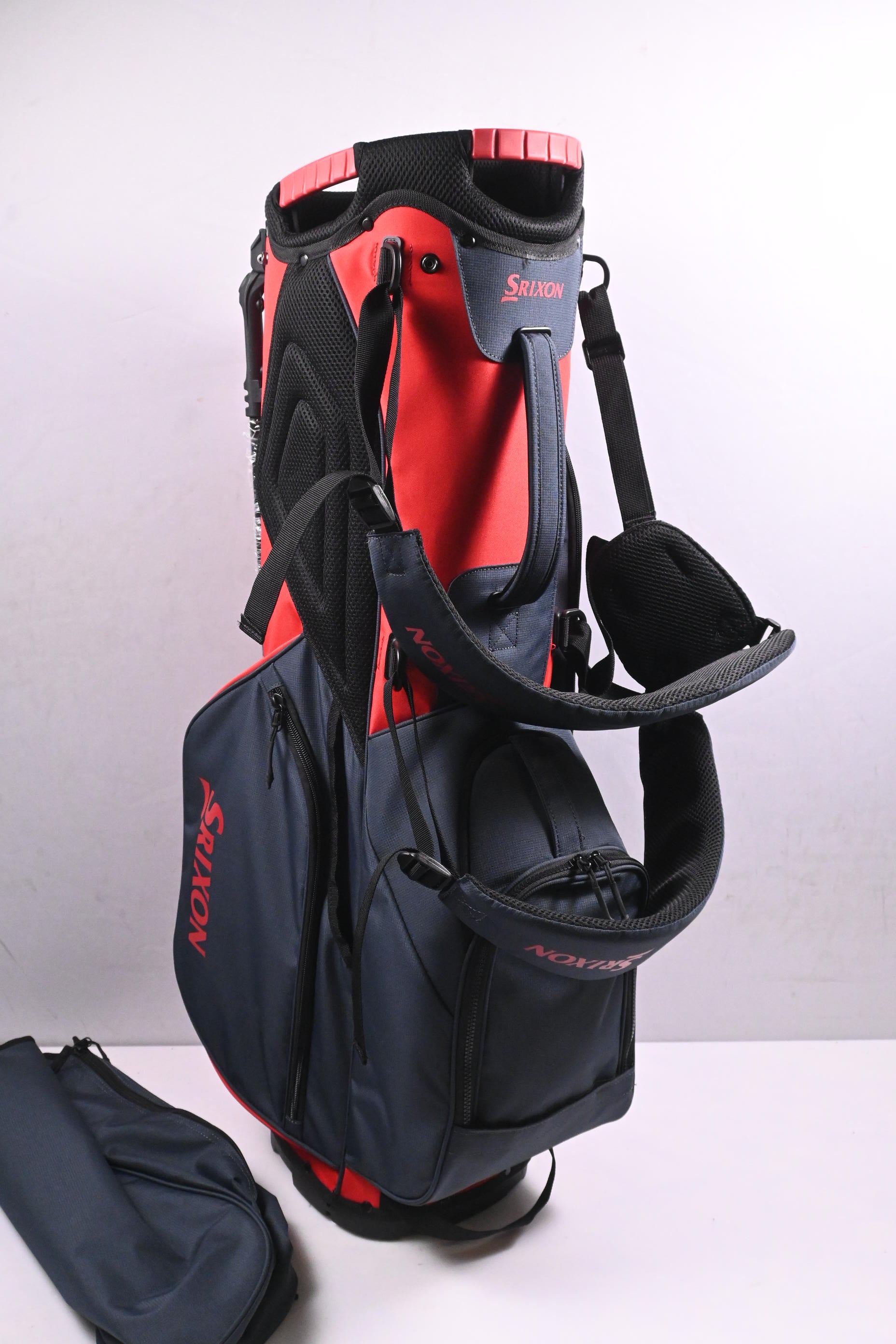Srixon Premium Stand Bag / 6-Way Divider / Grey, Red