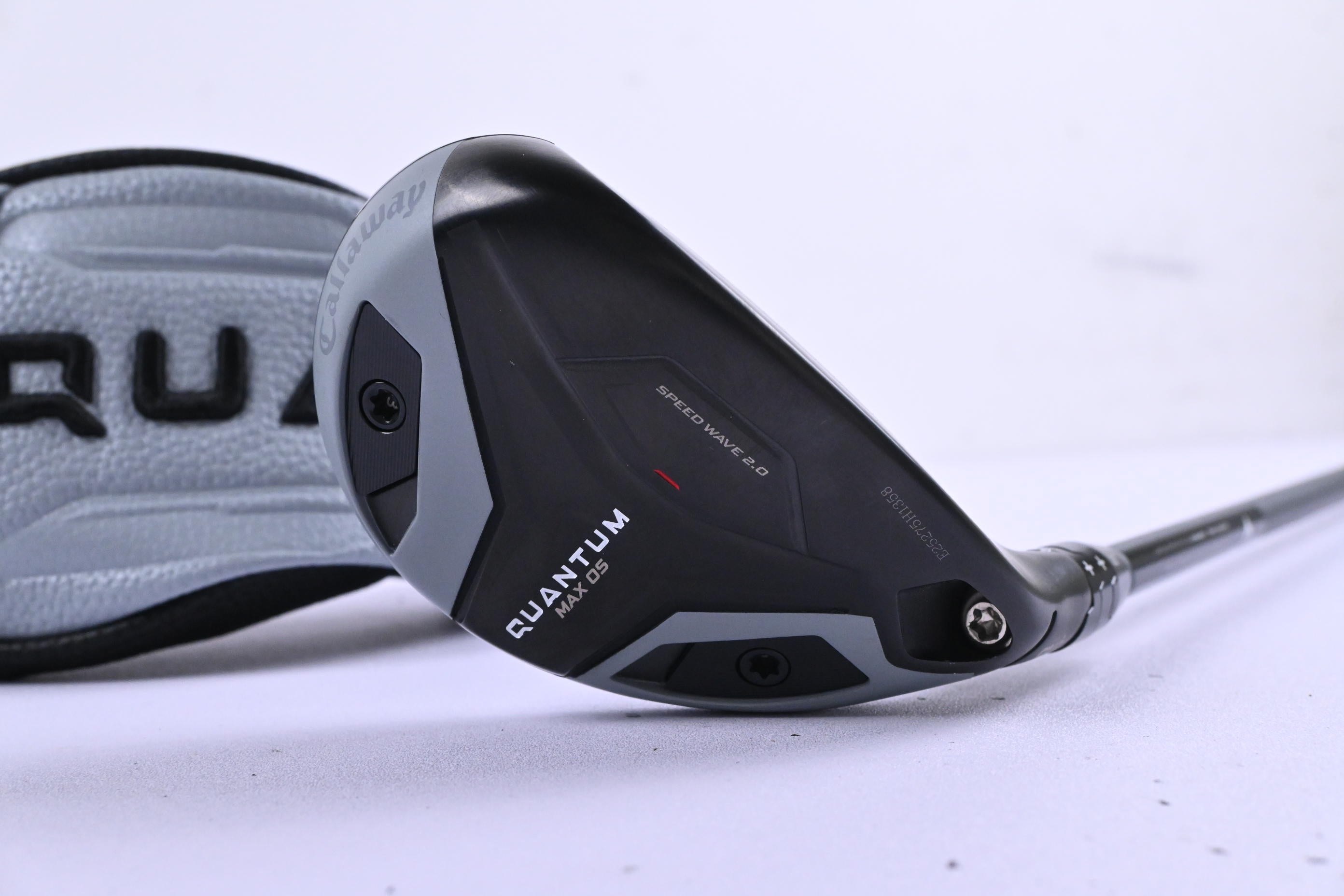 Callaway Quantum Max OS #4 Hybrid / 20 Degree / Stiff Flex Frost Silver 70 Shaft