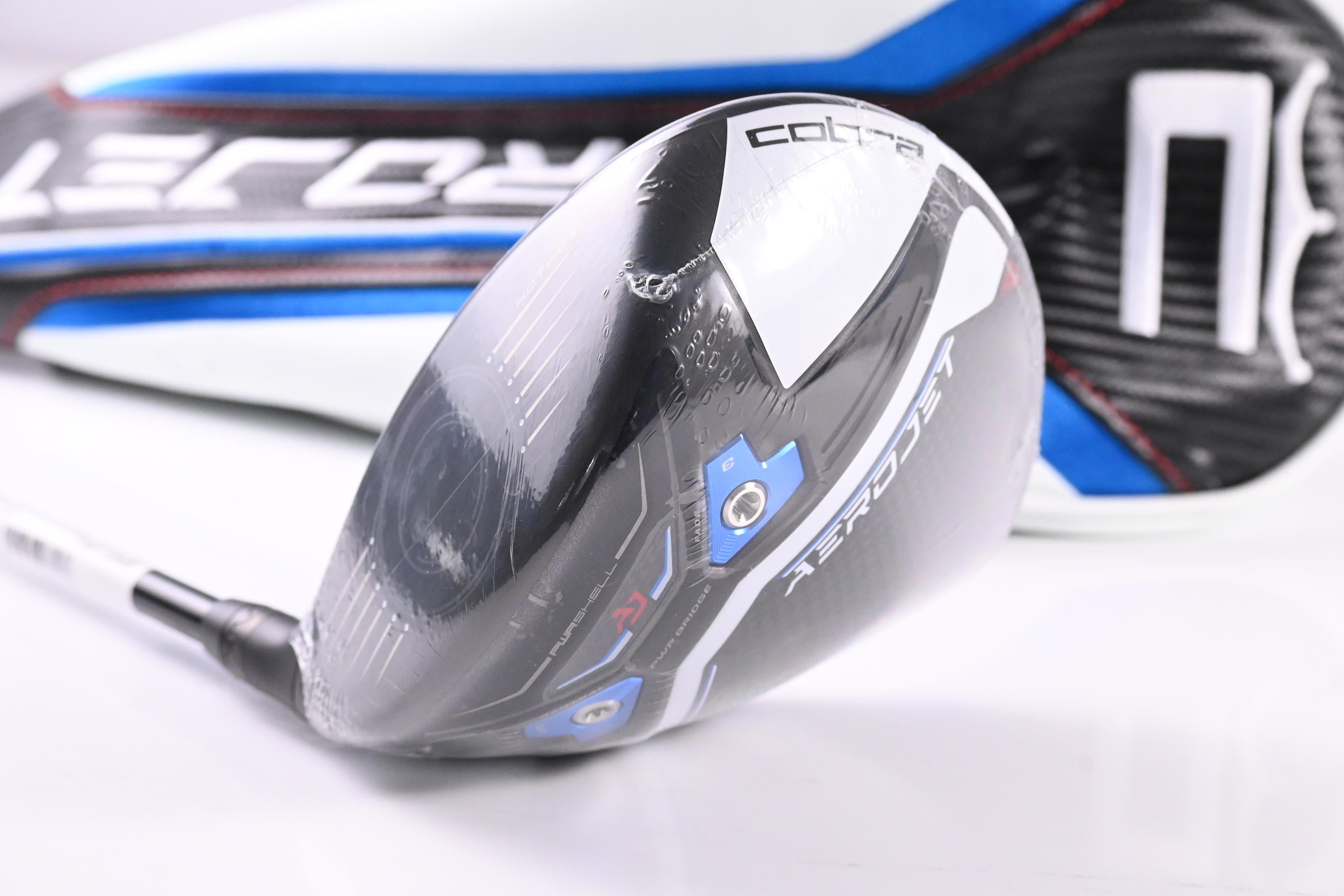 Left Hand Cobra Aerojet LS Driver / 9 Degree / Stiff Flex Kai'li White 60 Shaft