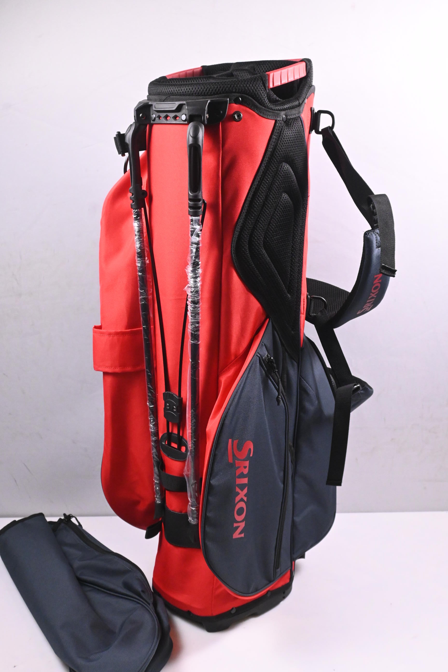 Srixon Premium Stand Bag / 6-Way Divider / Grey, Red
