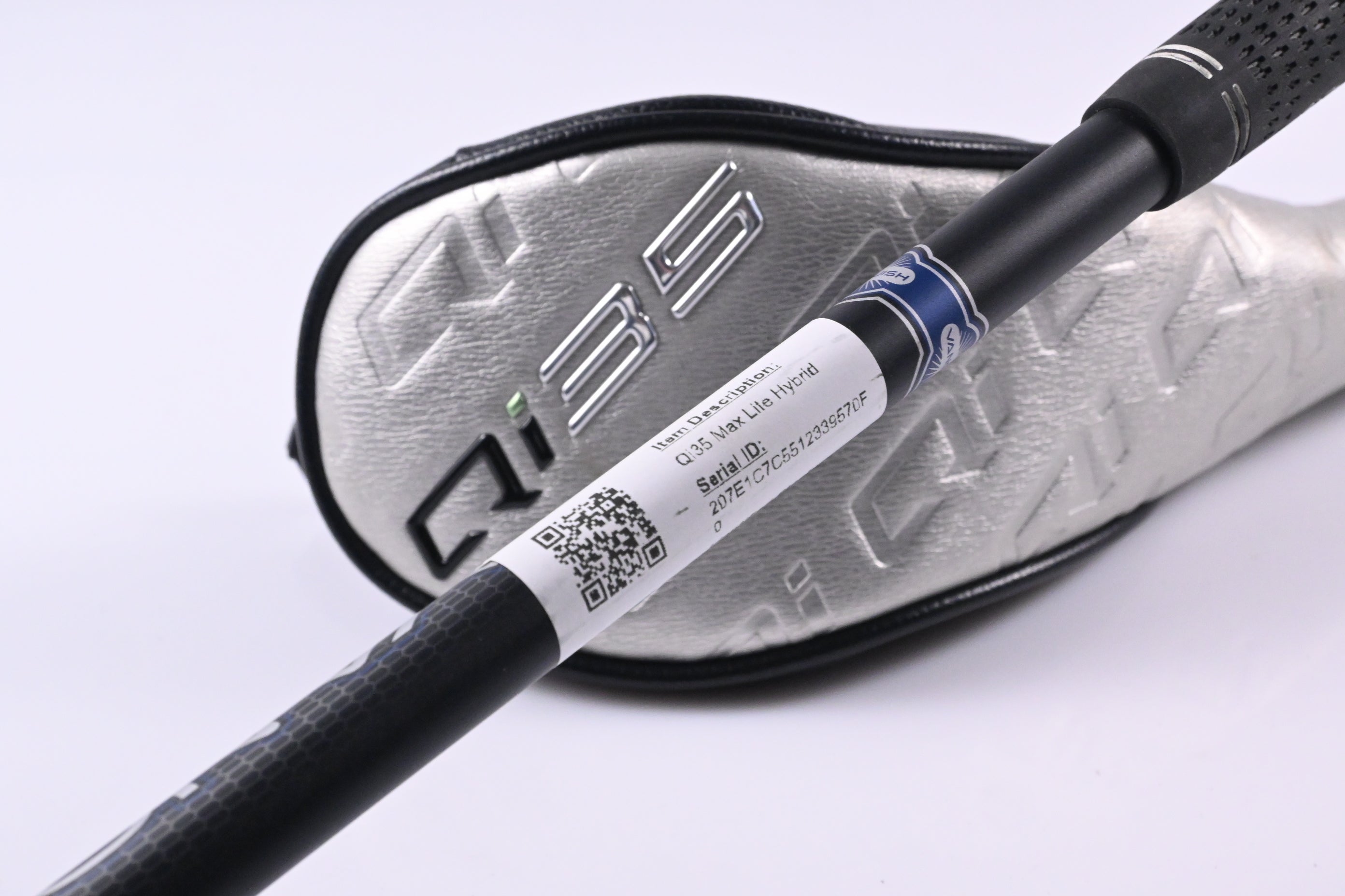 Taylormade Qi35 Max Lite #5 Hybrid / 27 Degree / Senior Flex Vanquish Blue 5