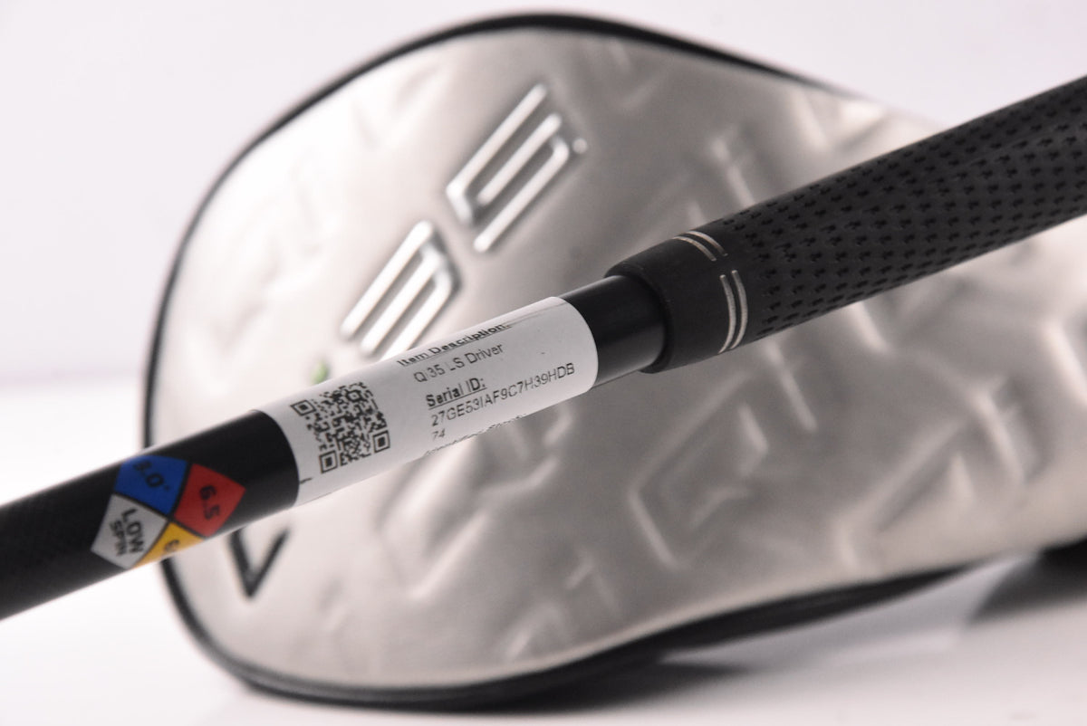 Taylormade Qi35 LS Driver / 9 Degree / X-Flex Hzrdus Gen5 Black 60 Shaft