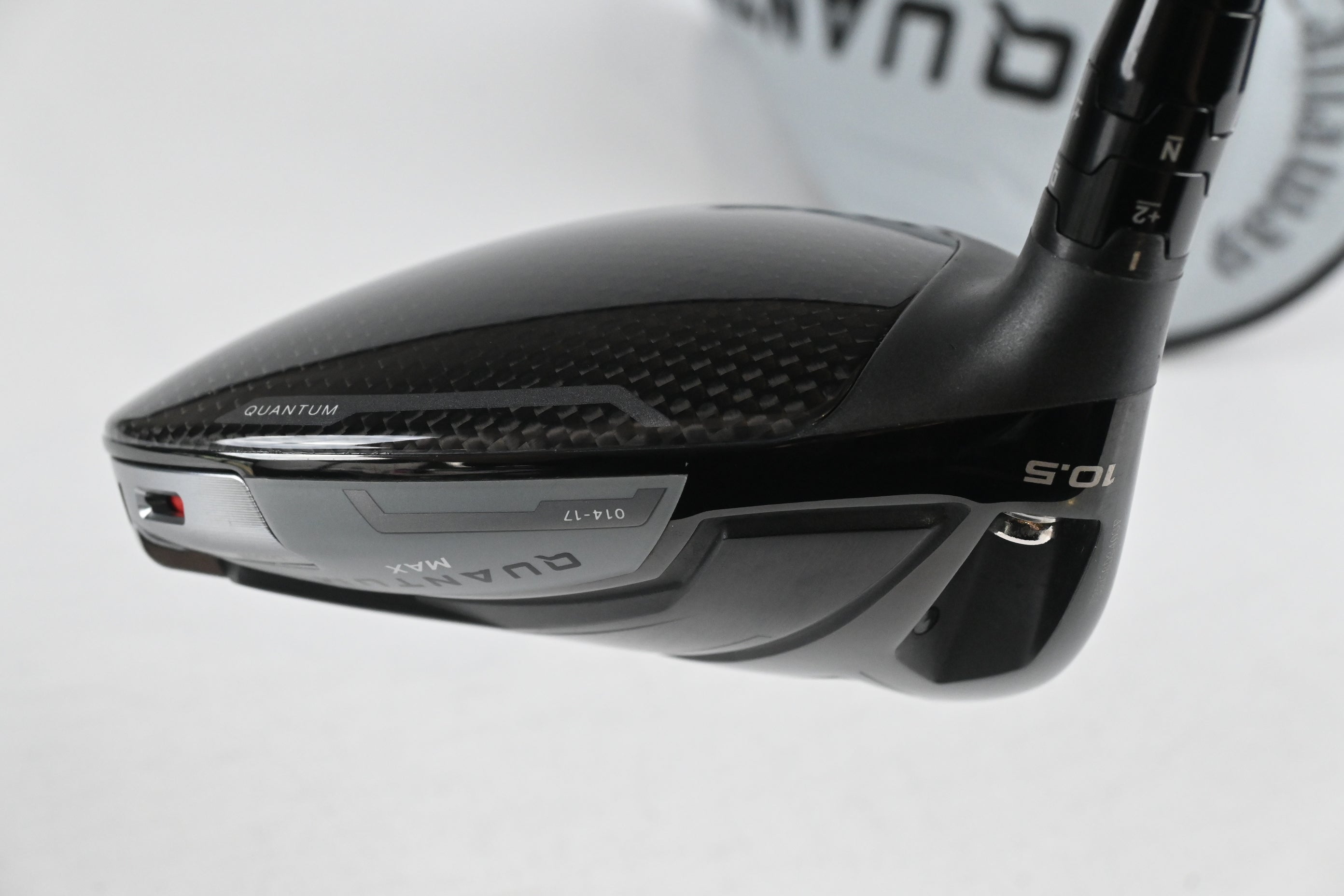 Left Hand Callaway Quantum Max Driver / 10.5 Degree / Regular Flex Denali Frost