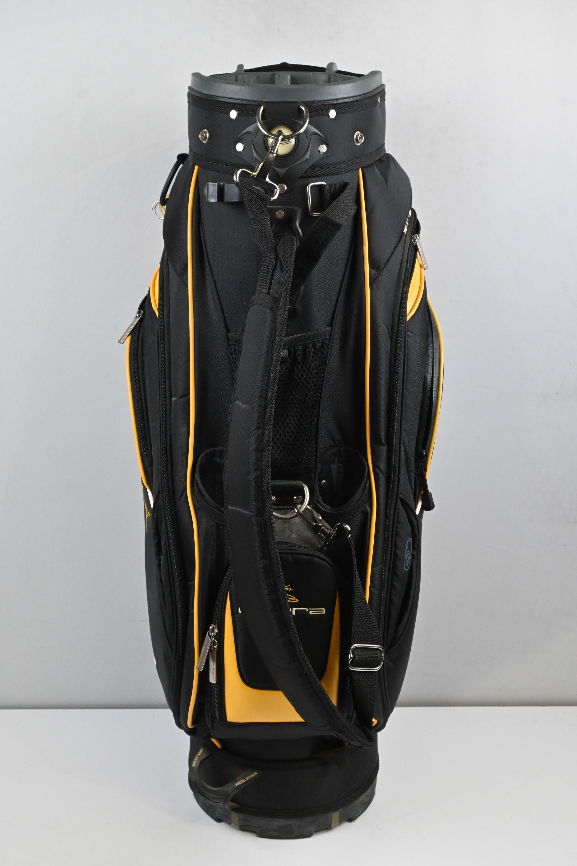 Cobra Cart Bag / 14-Way Divider / Black, Yellow