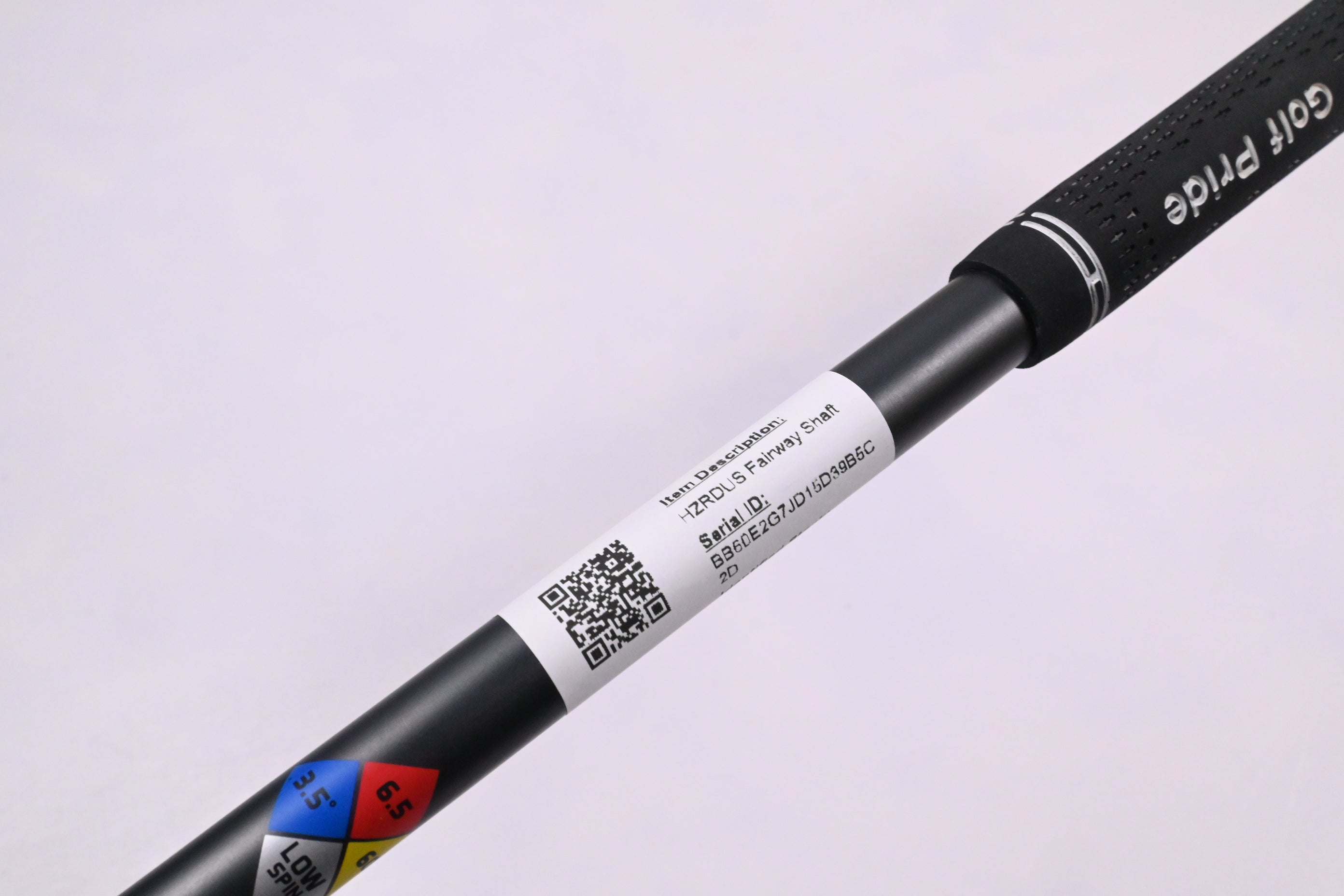 Project X HZRDUS Smoke Yellow 60 #3 Wood Shaft / X-Flex / Taylormade 2nd Gen