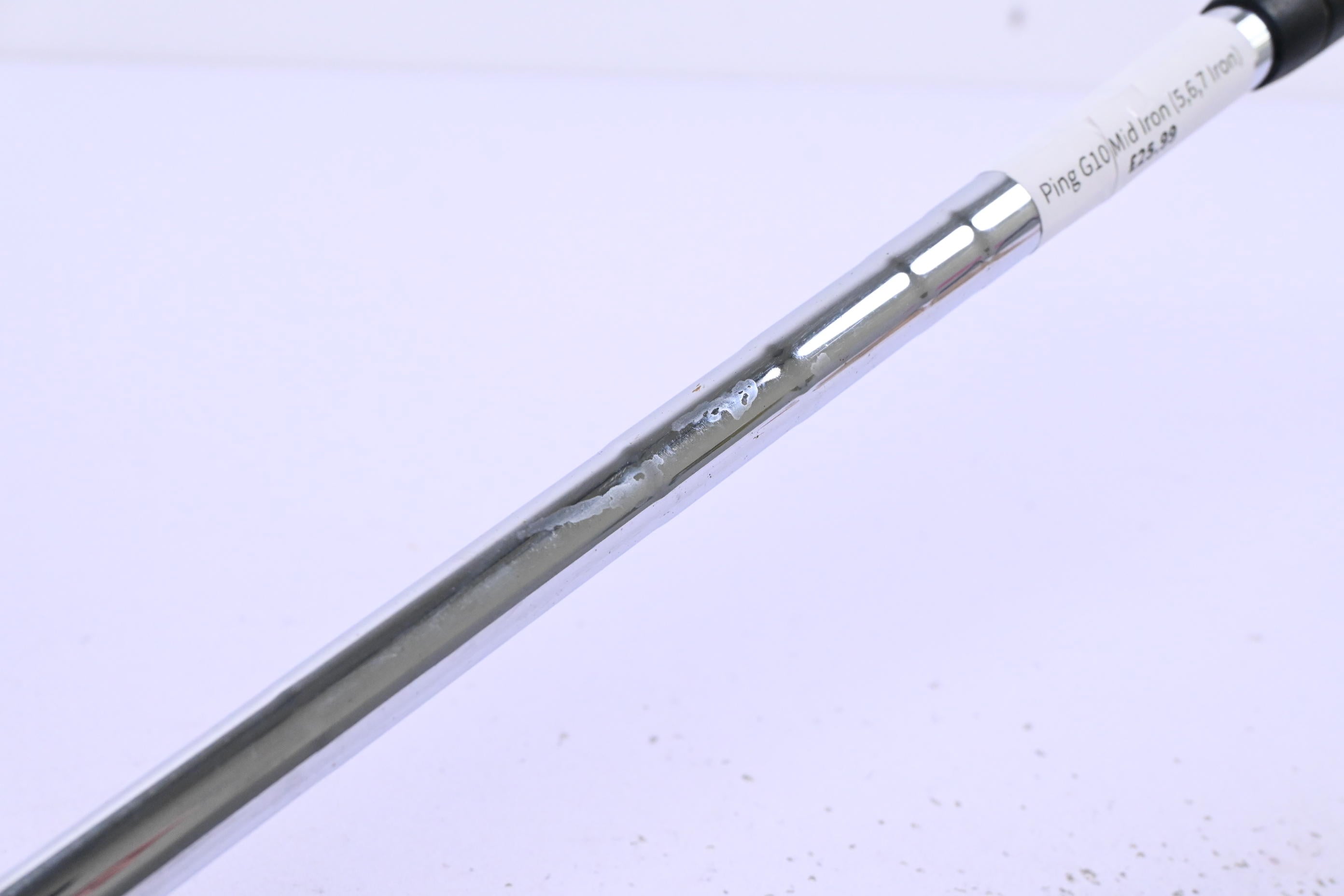 Ping G10 #5 Iron / 27 Degree / Black Dot / Stiff Flex Steel Flex Steel Shaft
