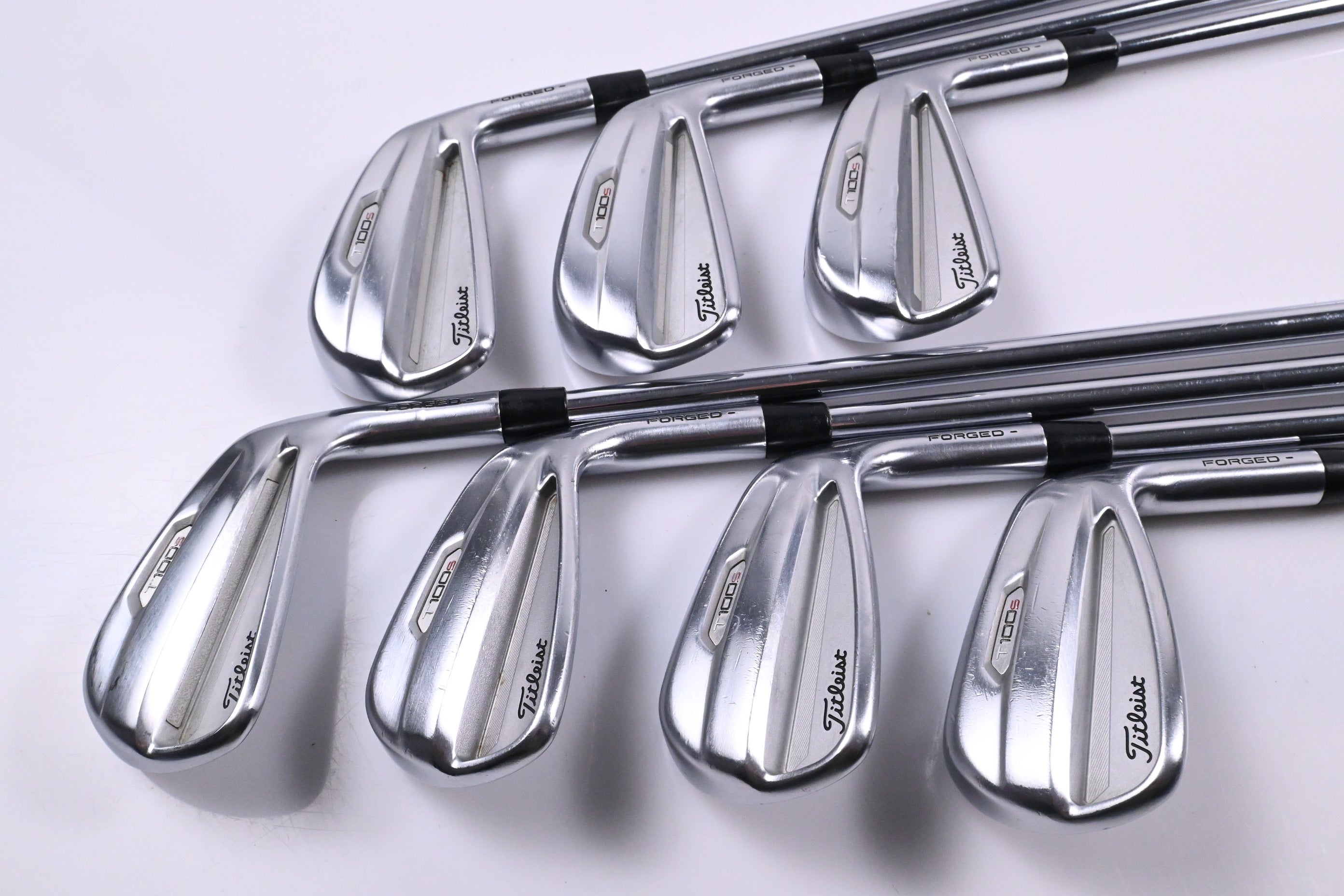 Titleist T100.S 2021 Irons / 4-PW / Stiff Flex Project X LZ 120 Shafts