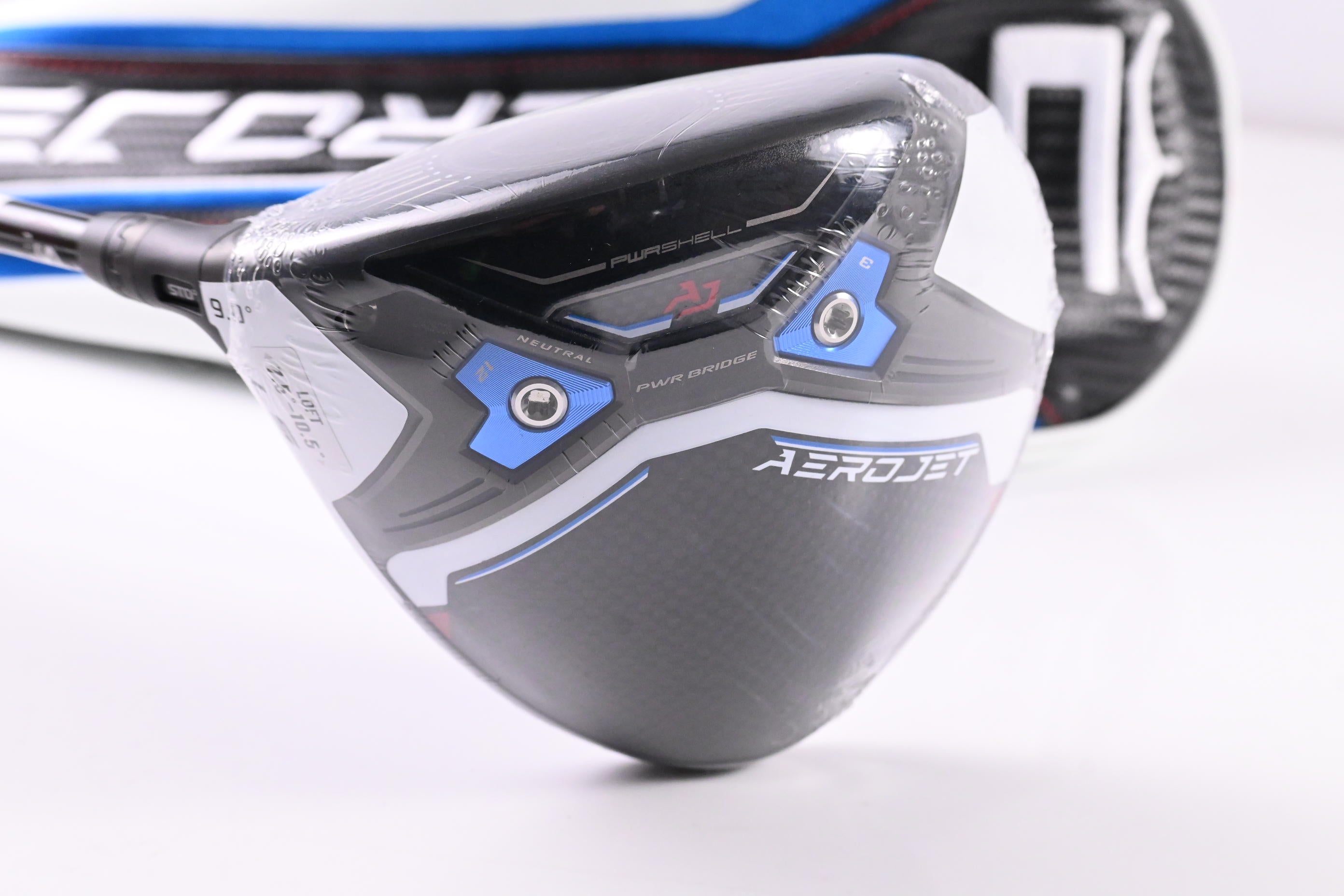 Left Hand Cobra Aerojet LS Driver / 9 Degree / Stiff Flex Kai'li White 60 Shaft