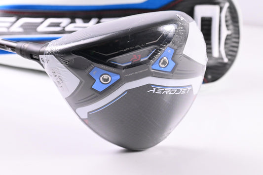 Left Hand Cobra Aerojet LS Driver / 9 Degree / Stiff Flex Kai'li White 60 Shaft