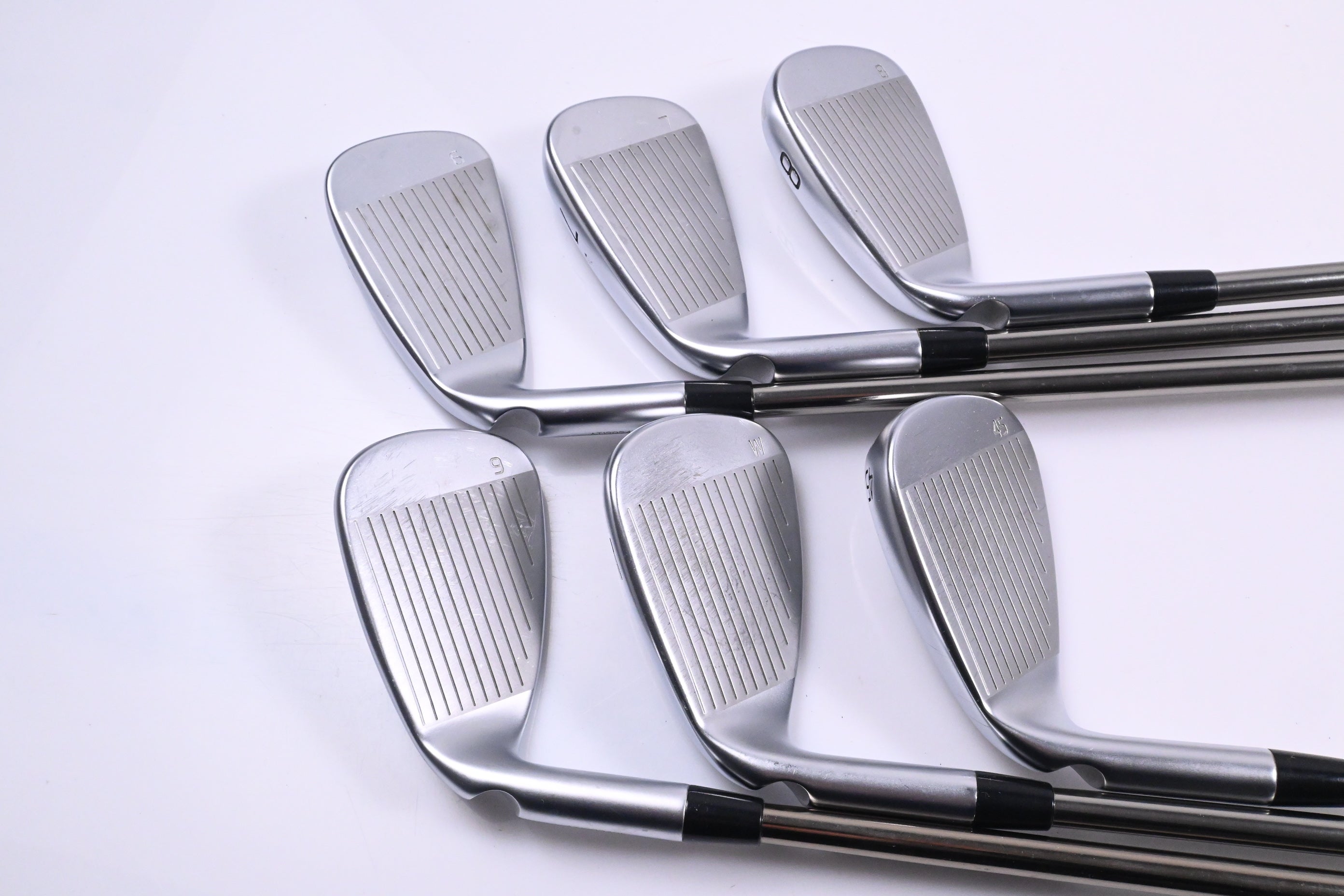 Ping G430 Irons / 6-PW+45 / Black Dot / Stiff Flex Recoil ES 780 Shafts