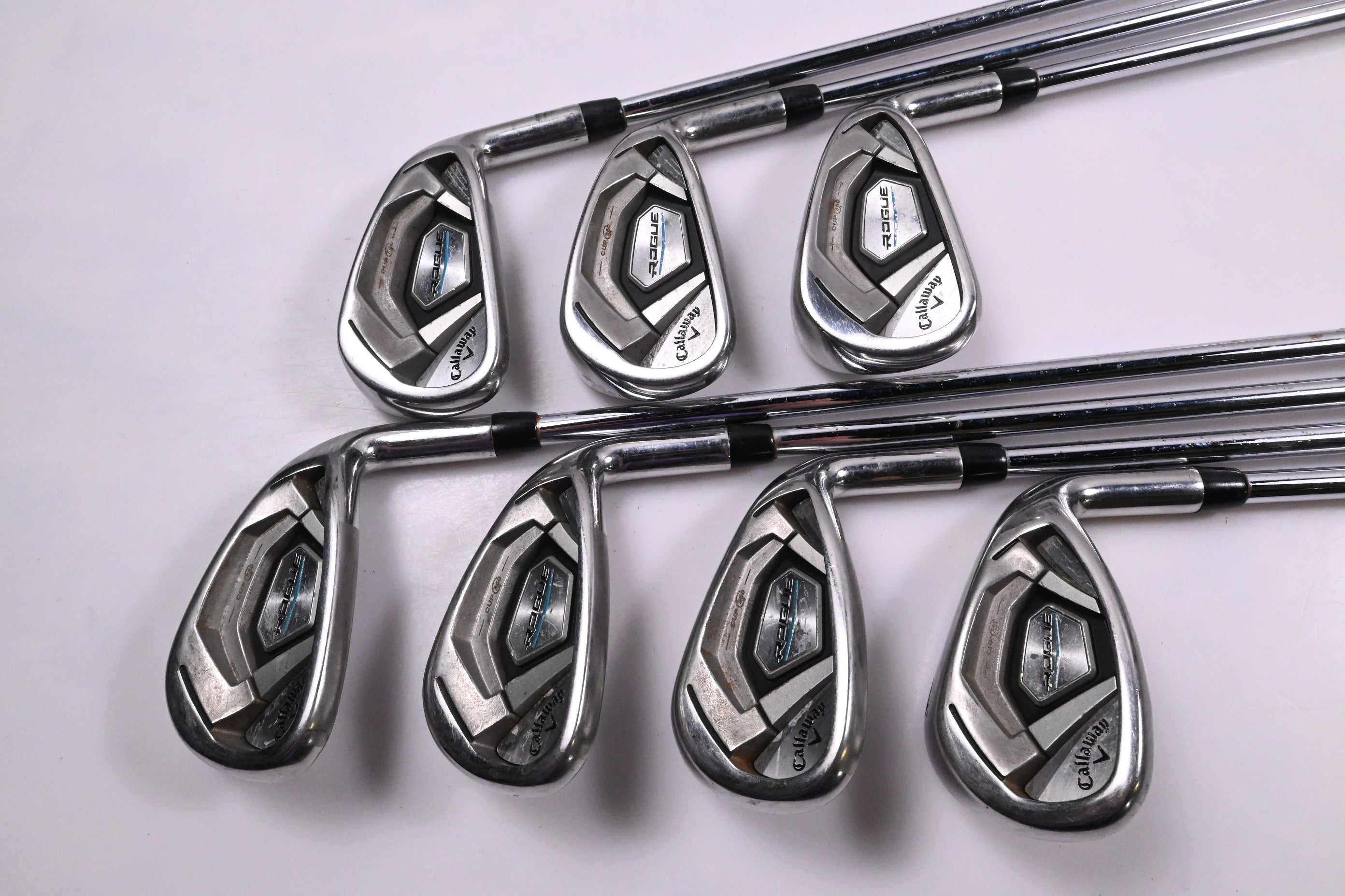 Callaway Rogue Irons / 5-PW+GW / Regular Flex XP 95 R300 Shafts