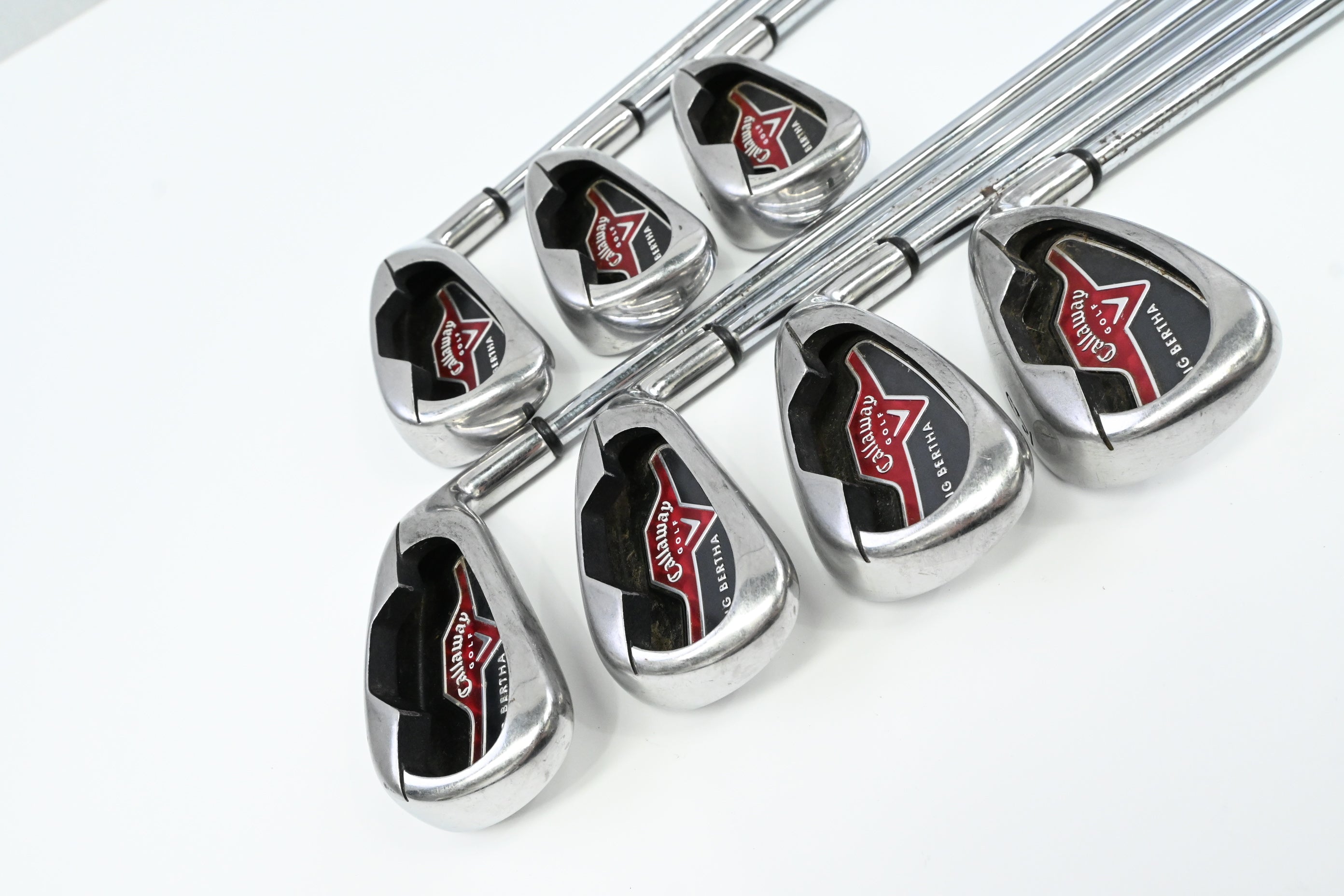 Callaway Big Bertha 2006 Irons / 3-9 / Stiff Flex Callaway Big Bertha Shaft