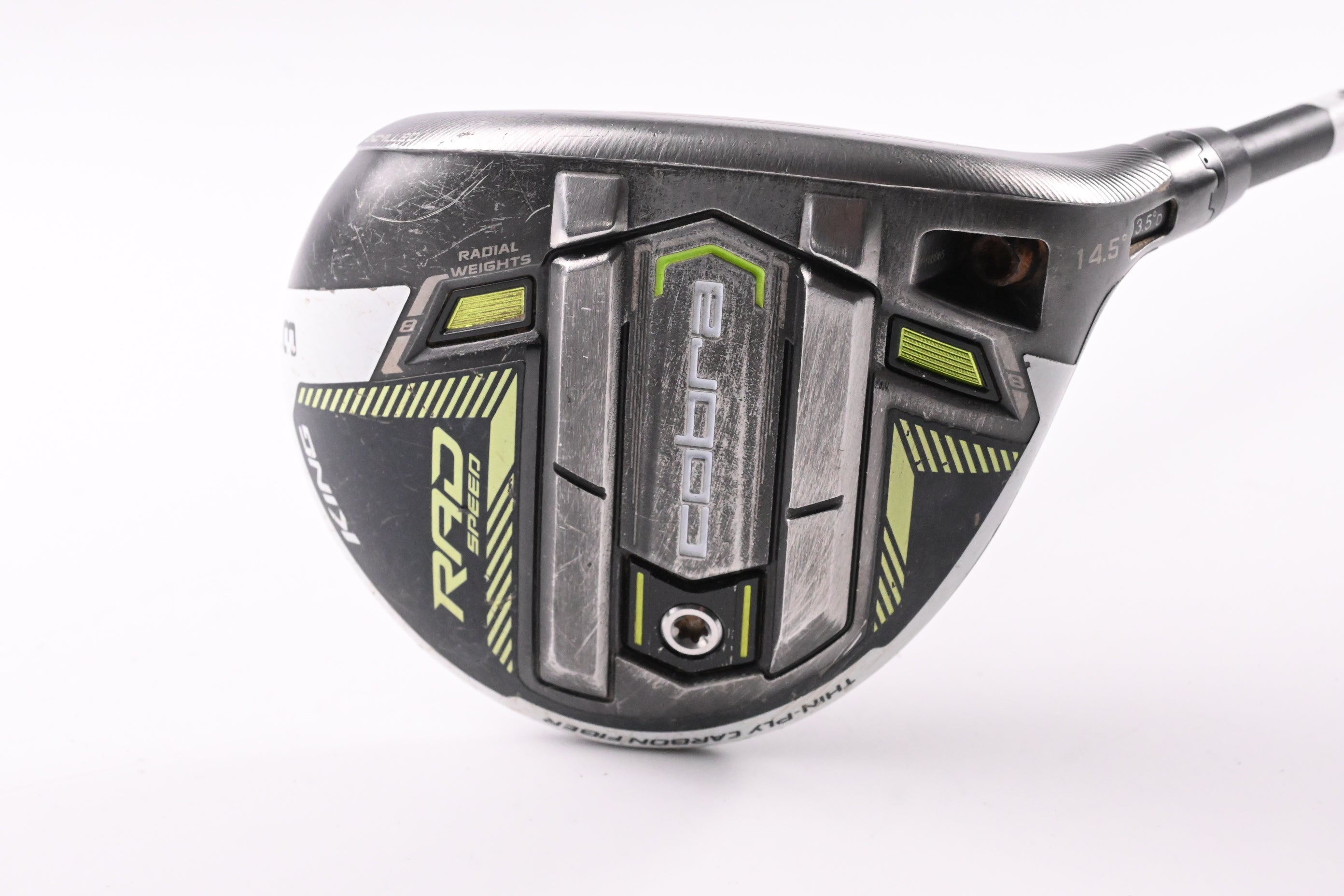 Cobra King Radspeed #3 Wood / 14.5 Degree / Stiff Flex Aldila NV 2KXV Blue 70