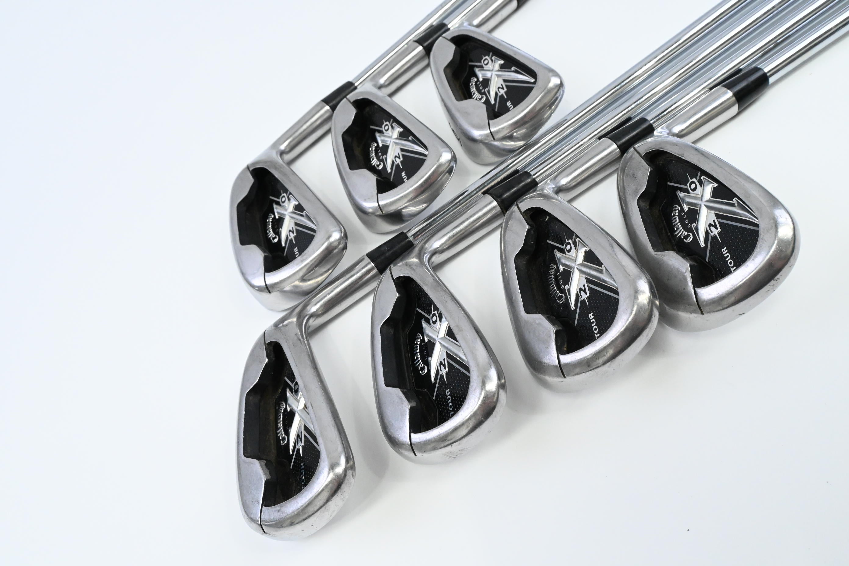 Callaway X-20 Tour Irons / 4-PW / Regular Flex Project X Rifle Shafts