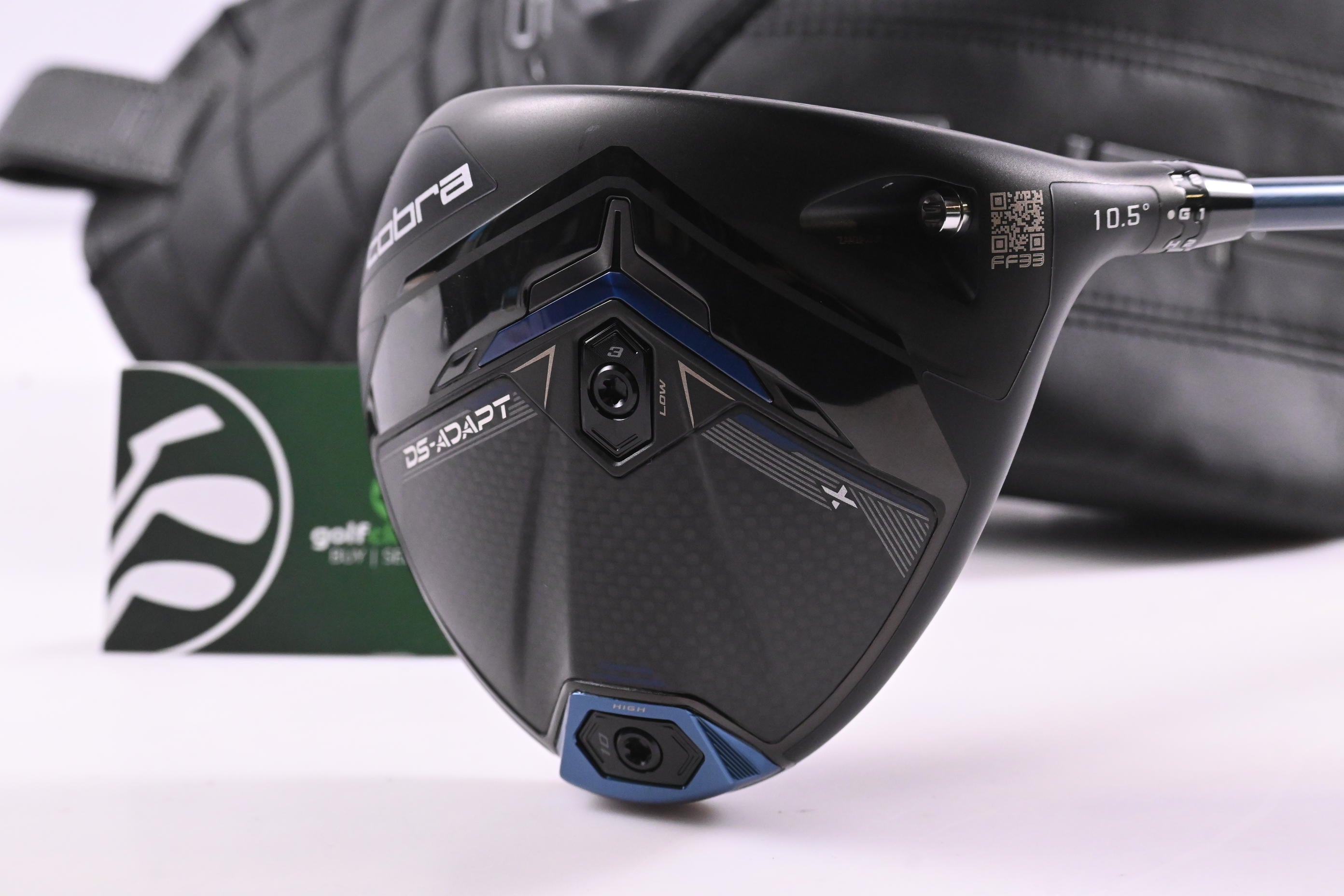 Cobra DS-Adapt X Driver / 10.5 Degree / Stiff Flex Denali Blue 60 Shaft