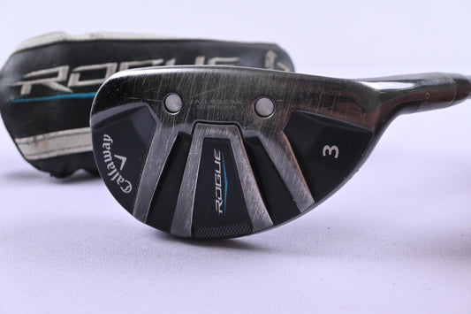 Callaway Rogue #3 Hybrid / 19 Degree / Regular Flex Aldila Synergy Blue 60 Shaft