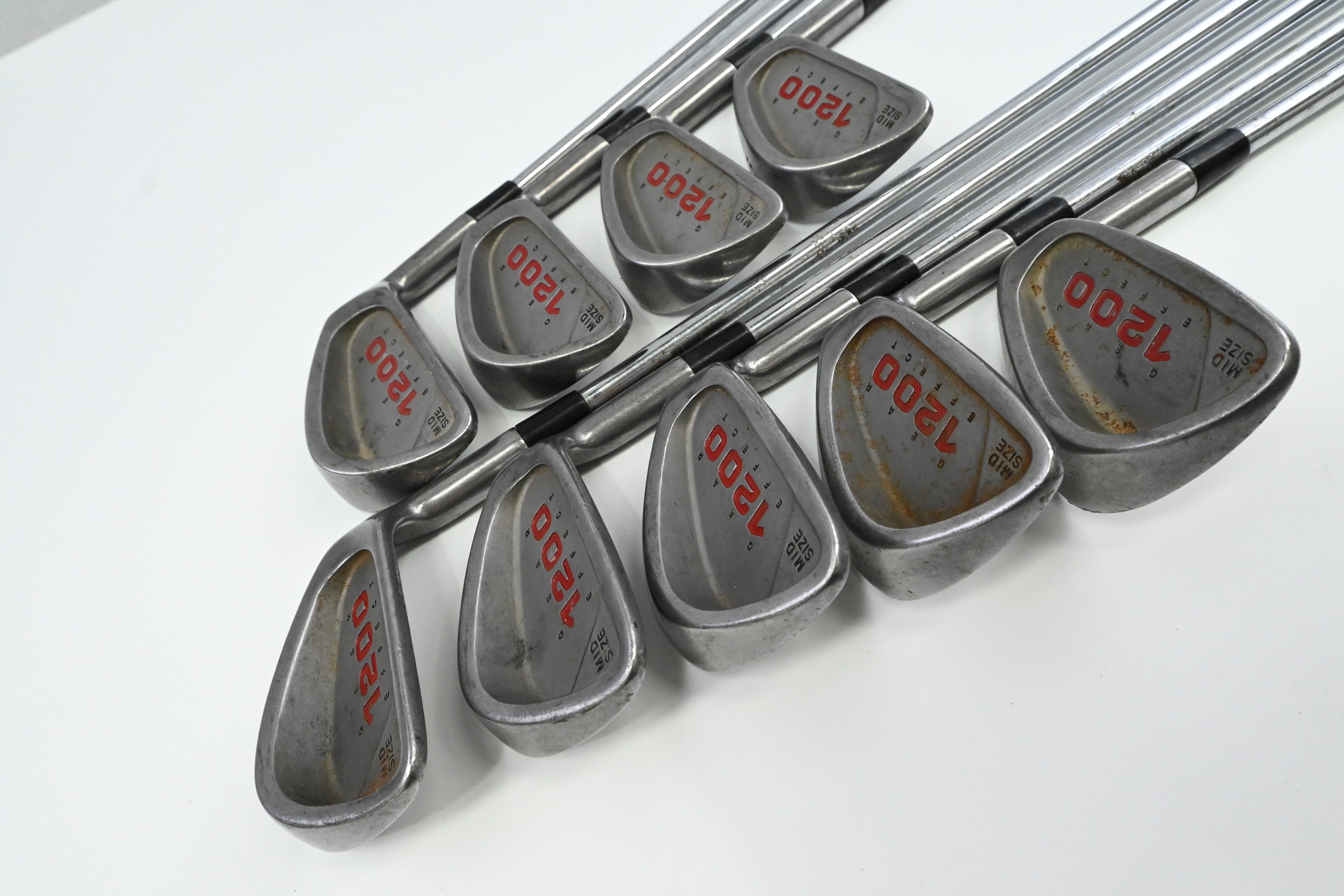 Wilson Gear Effect 1200 Irons / 3-PW / Regular Flex Wilson Dyna-Step Shafts