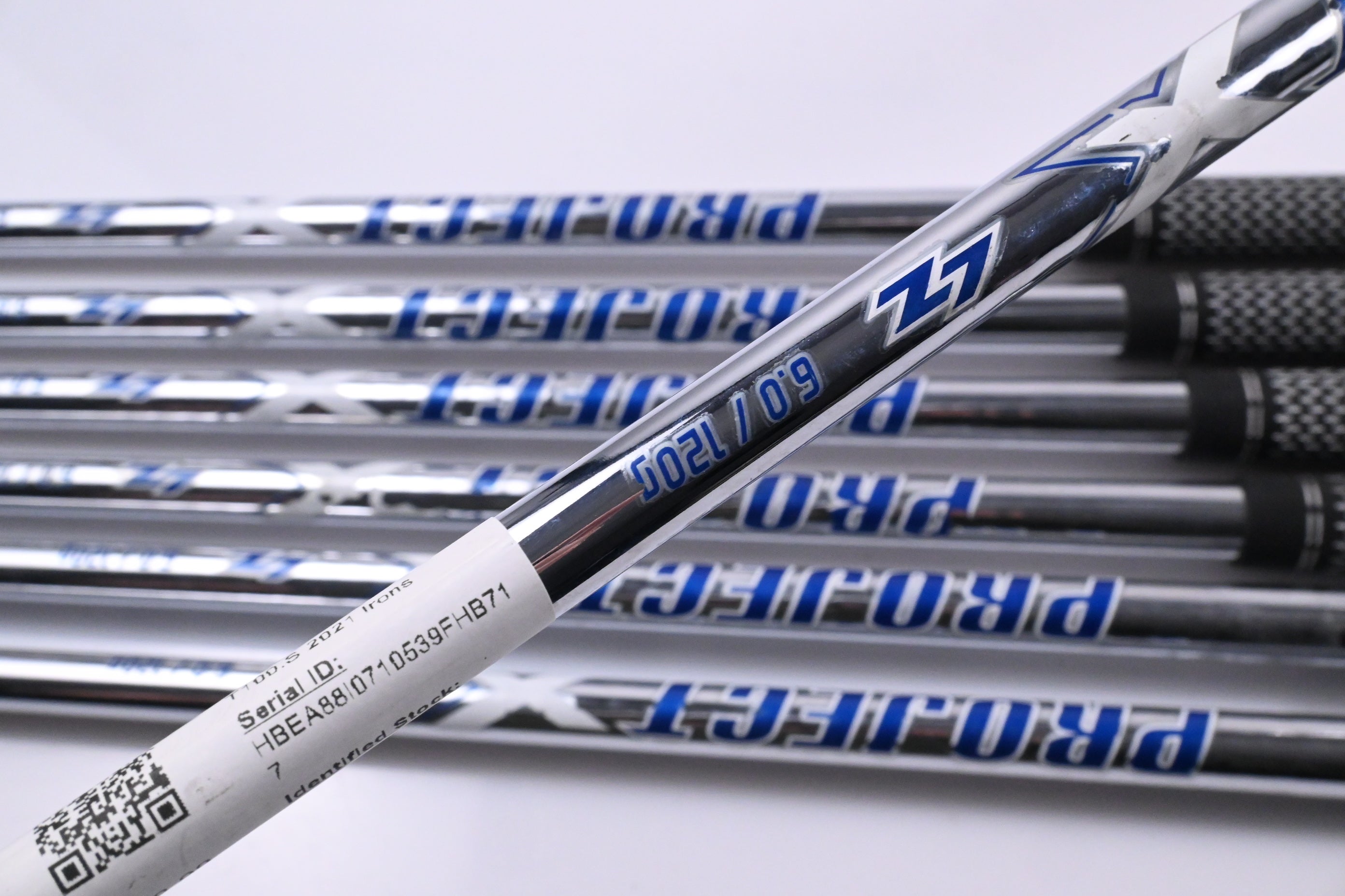Titleist T100.S 2021 Irons / 4-PW / Stiff Flex Project X LZ 120 Shafts