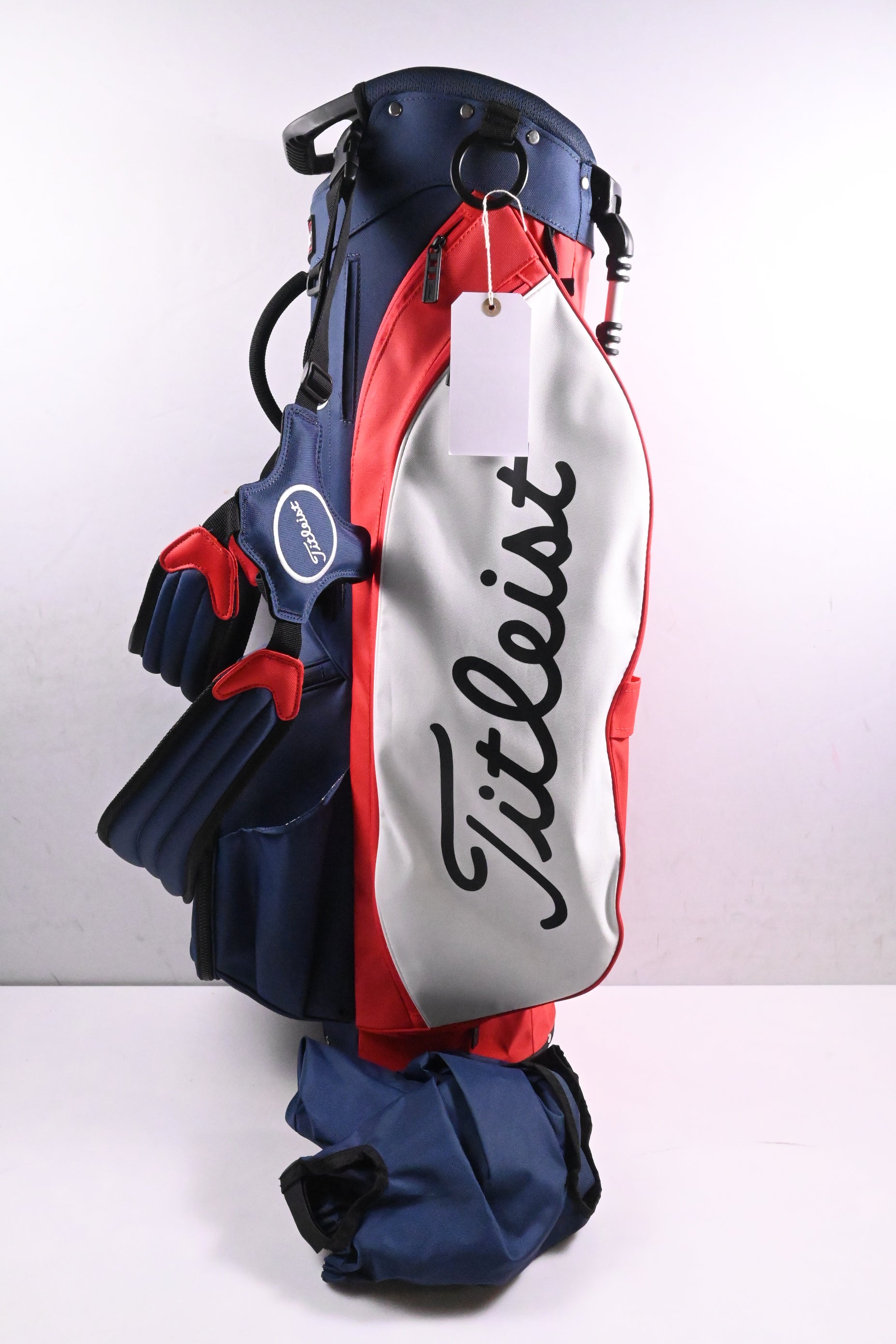 Titleist Players 5 Stand Bag / 5-Way Divider / Blue, White, Red