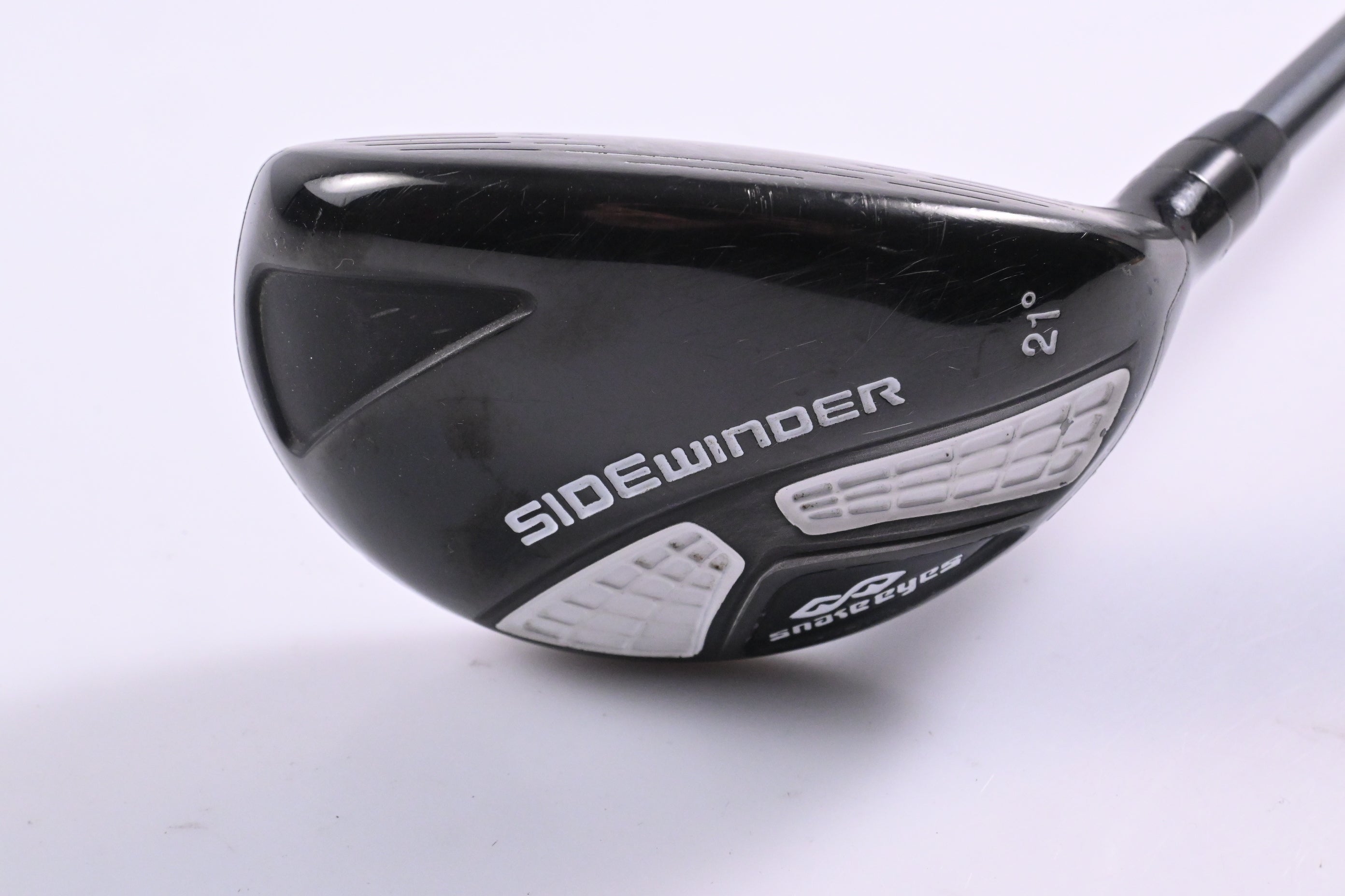 Snake Eyes Sidewinder #3 Hybrid / 21 Degree / Regular Flex Aldila Phenom 75