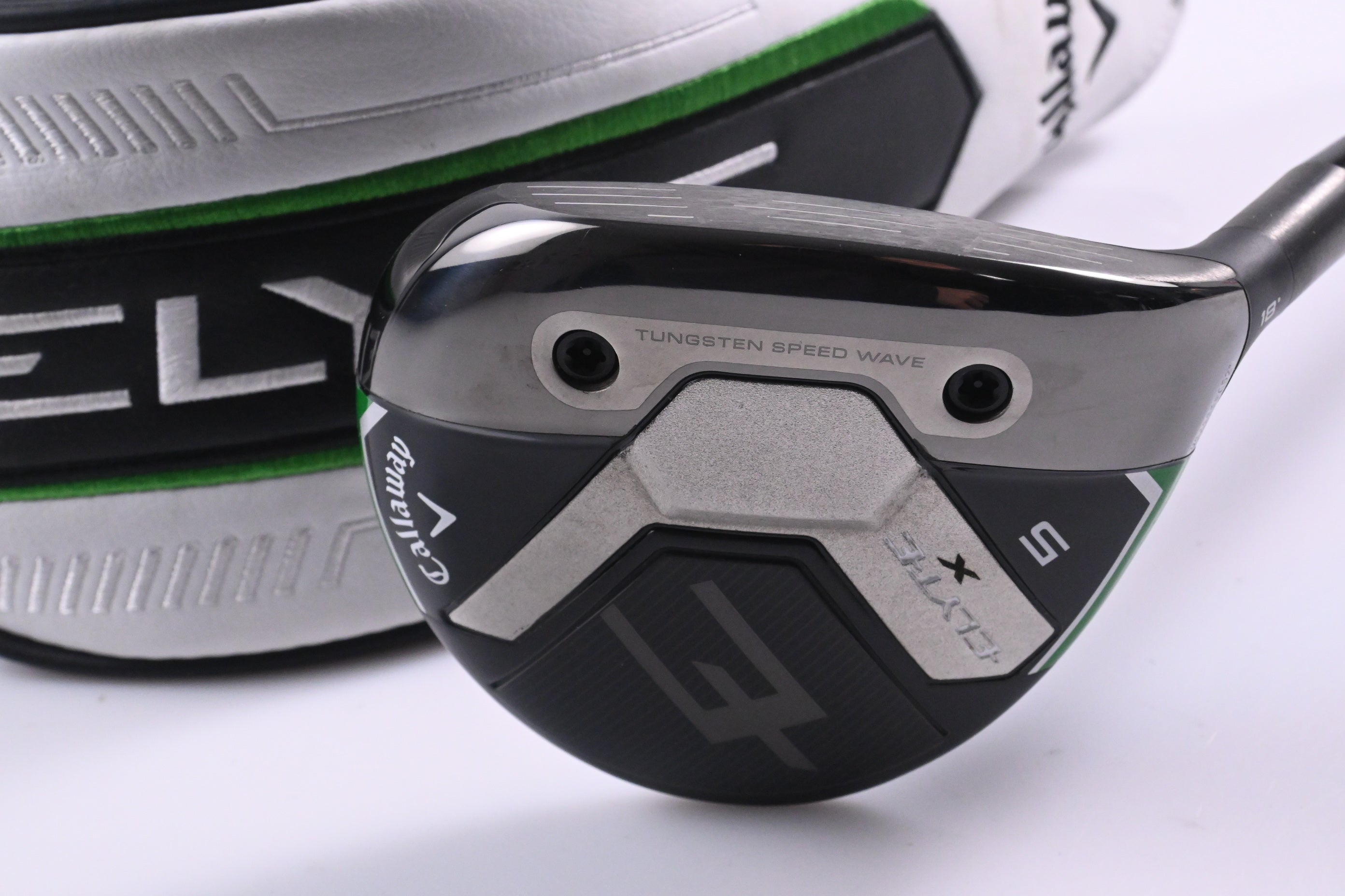 Callaway Elyte X #5 Wood / 18 Degree / Regular Flex Mitsubishi Vanquish 5 Shaft