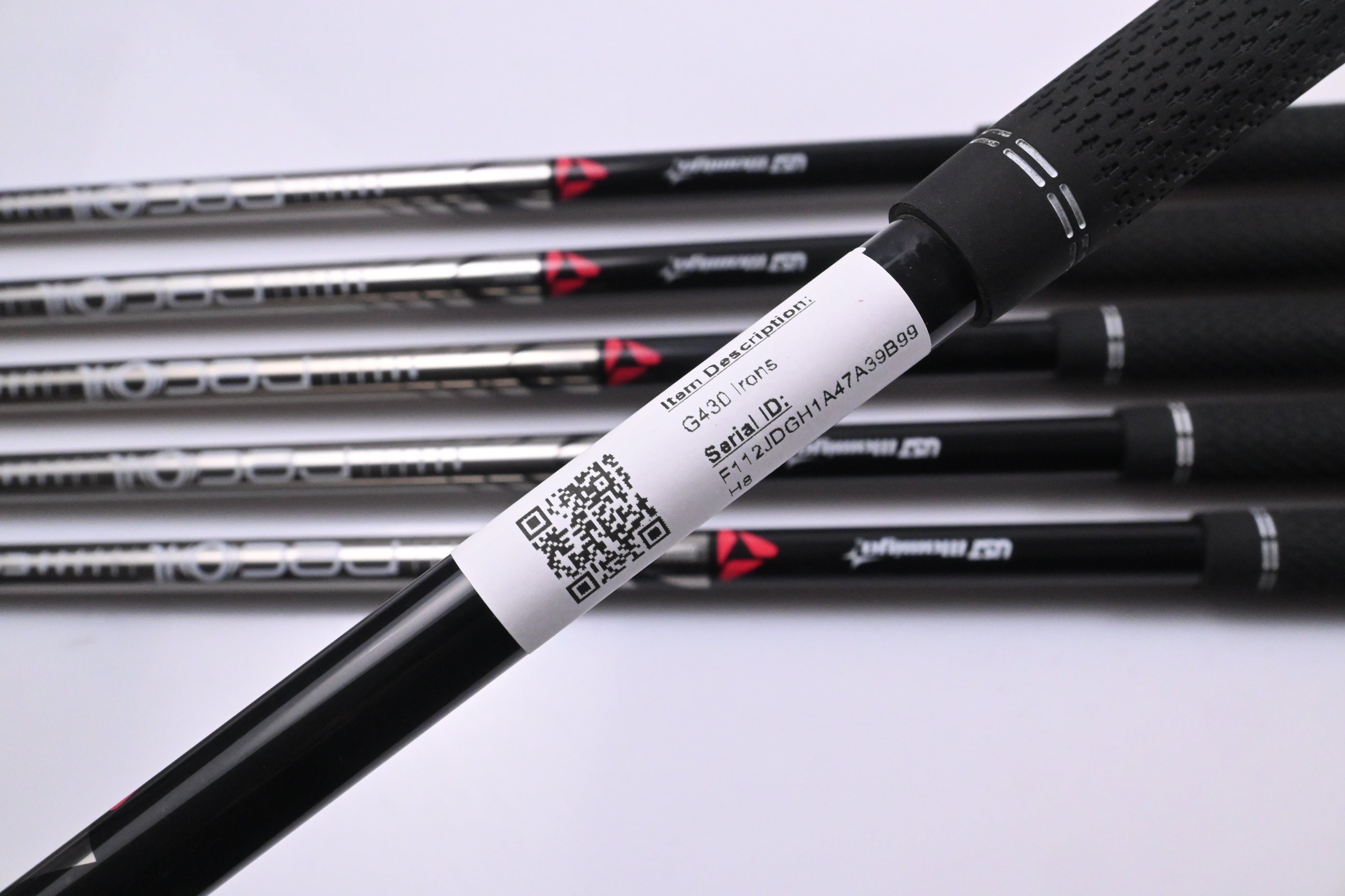 Ping G430 Irons / 6-PW+45 / Black Dot / Stiff Flex Recoil ES 780 Shafts