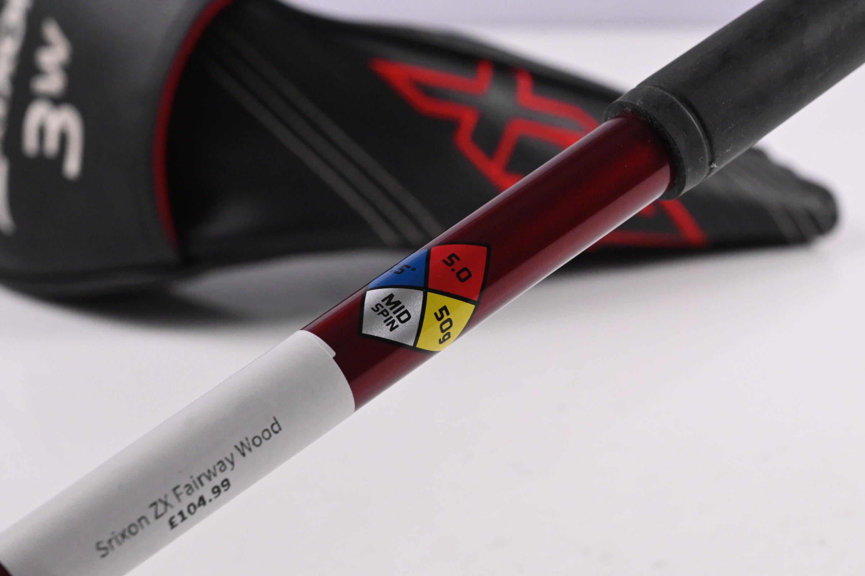 Srixon ZX #3 Wood / 15 Degree / Senior Flex HZRDUS Smoke RDX Red 50 Shaft