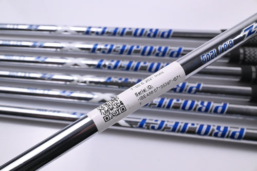 Titleist T100.S 2021 Irons / 4-PW / Stiff Flex Project X LZ 120 Shafts