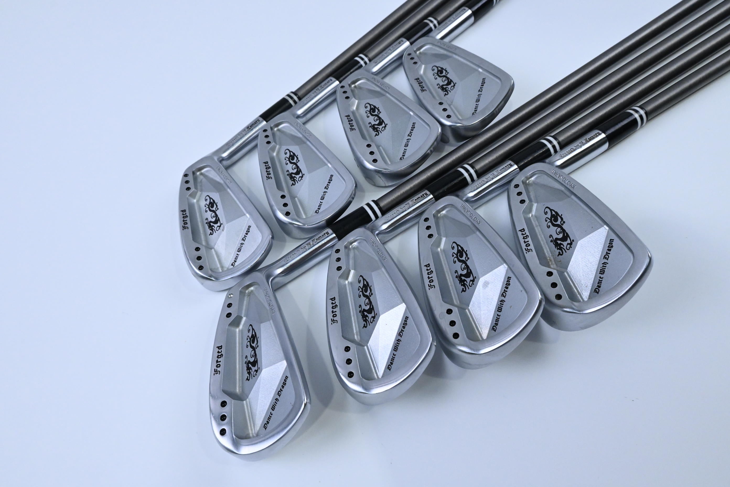 Kyoto Japan Dance With Dragon Irons / 3-PW / Regular Flex Aerotech SteelFiber