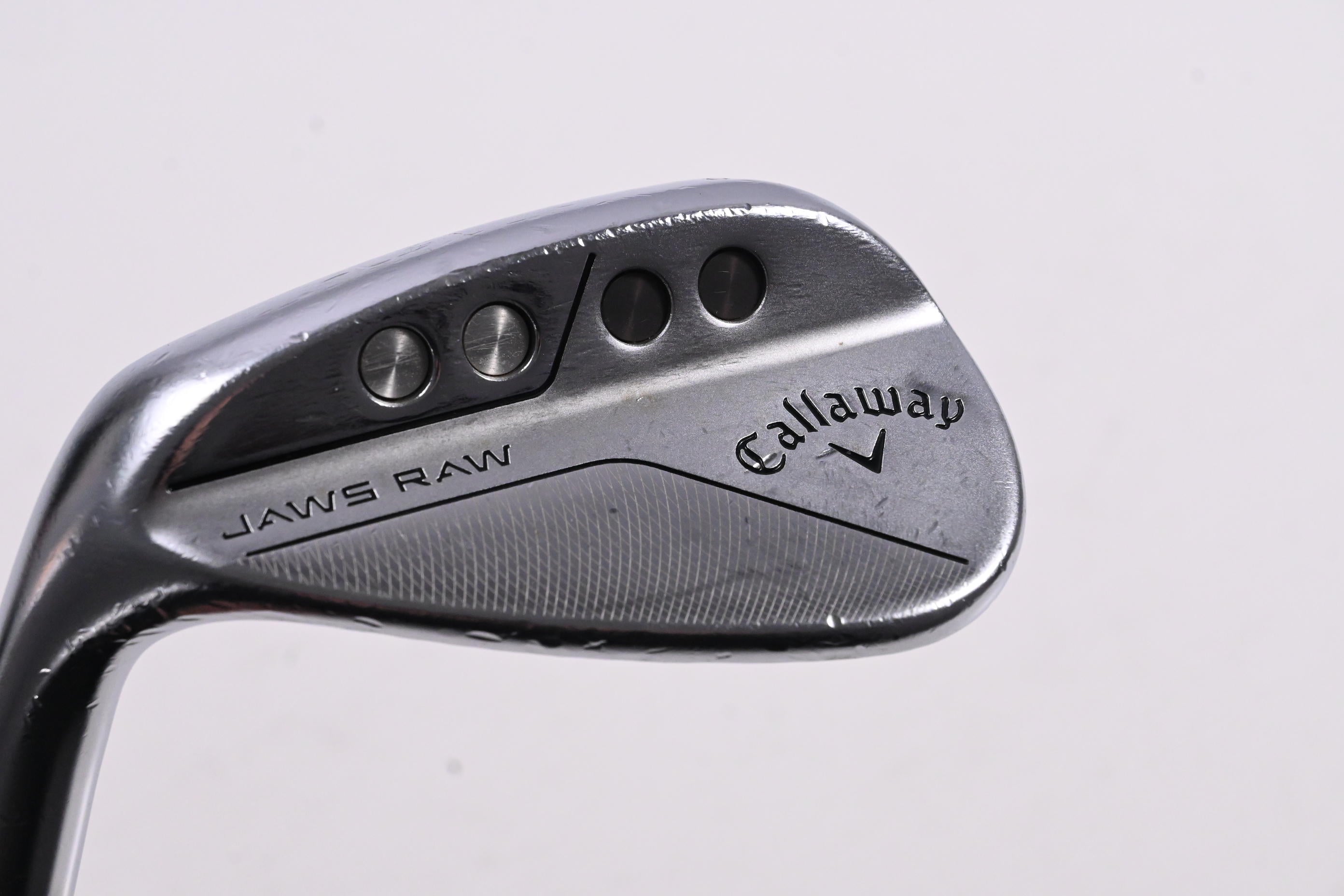 Left Hand Callaway Jaws Raw Gap Wedge / 52 Degree / Wedge Flex Dynamic Gold