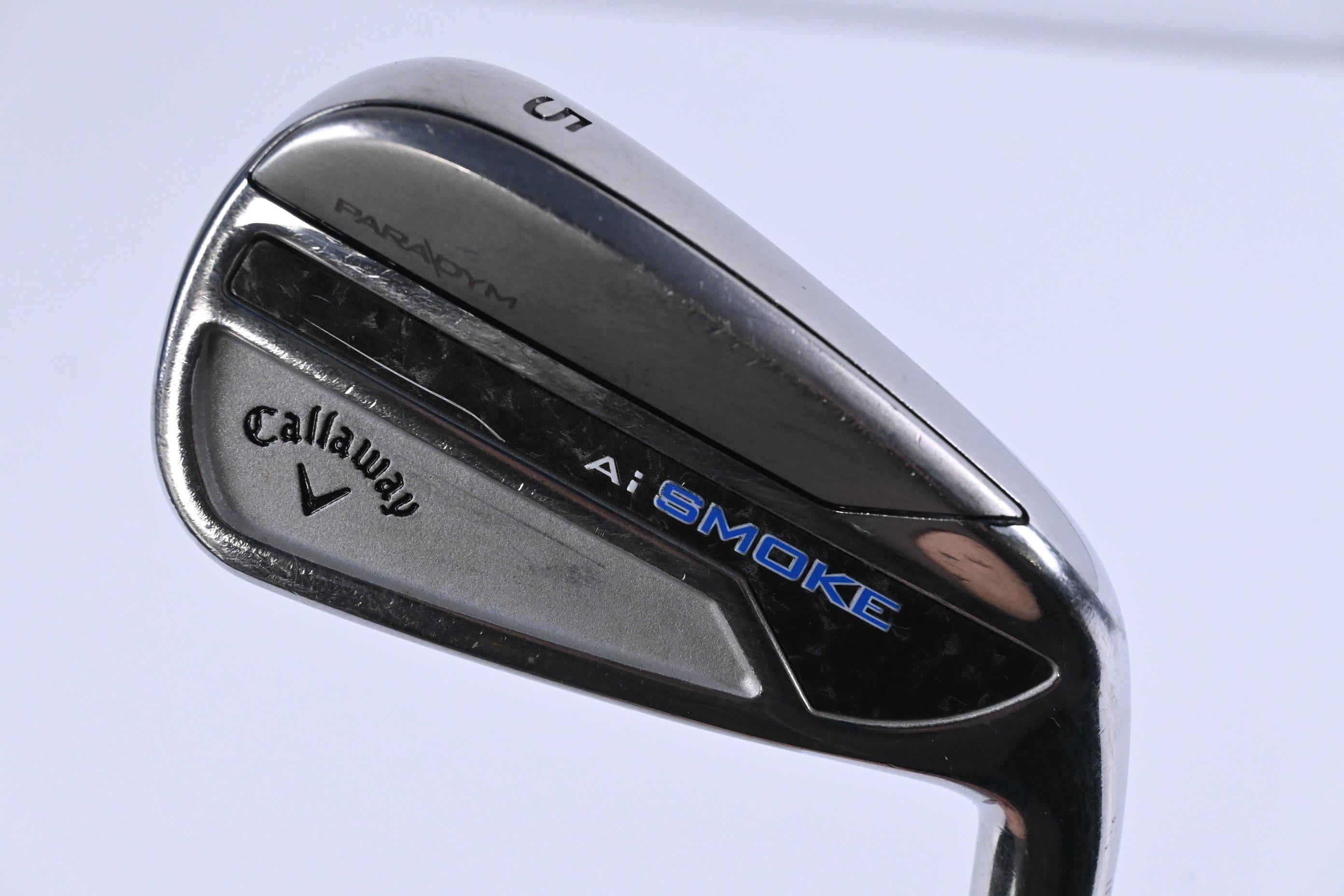 Callaway Paradym Ai Smoke #5 Iron / 22 Degree / Stiff Flex Elevate MPH 95 Shaft