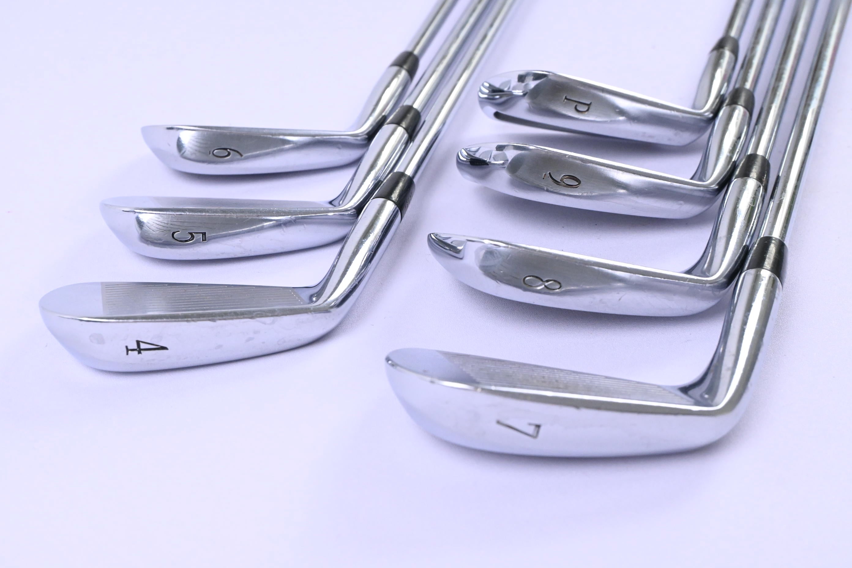 Mizuno MP-53 Irons / 4-PW / Regular Plus Flex Project X Rifle Shafts