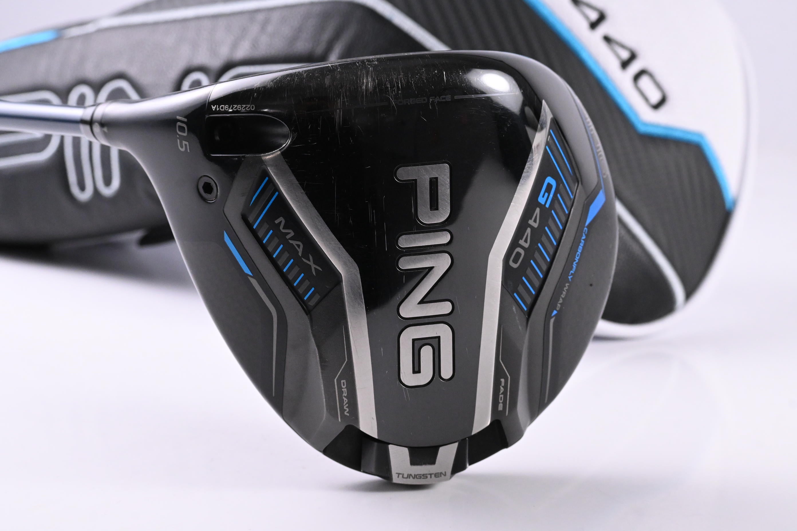 Left Hand Ping G440 Max Driver / 10.5 Degree / Stiff Flex Denali Blue 60 Shaft