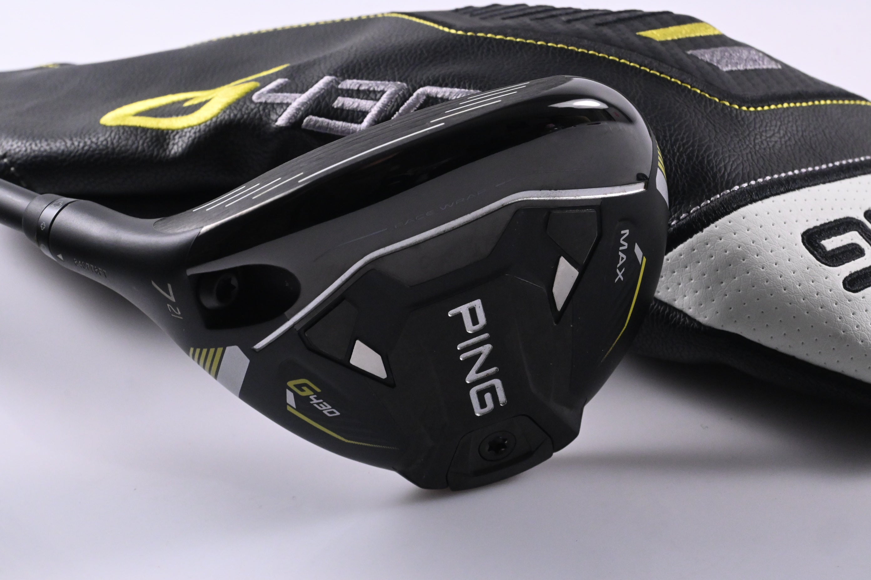 Left Hand Ping G430 Max #7 Wood / 21 Degree / Regular Flex Ping Alta CB Black 65