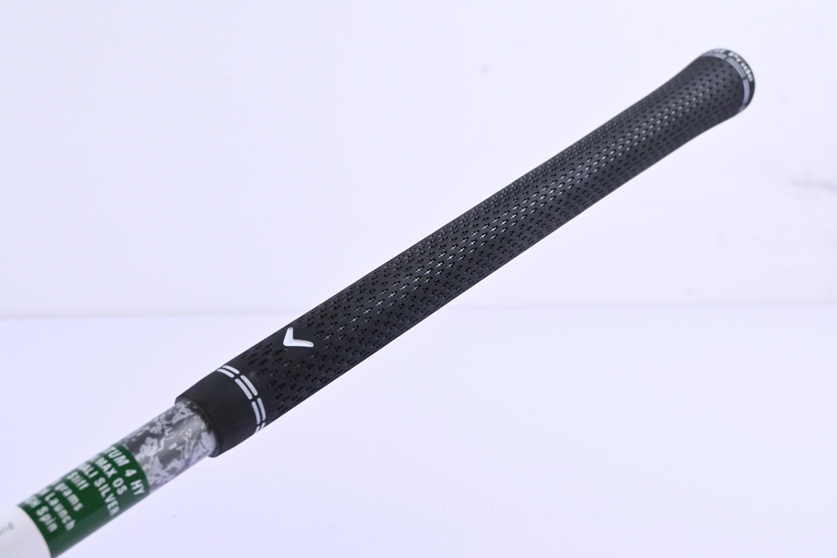 Callaway Quantum Max OS #4 Hybrid / 20 Degree / Stiff Flex Frost Silver 70 Shaft