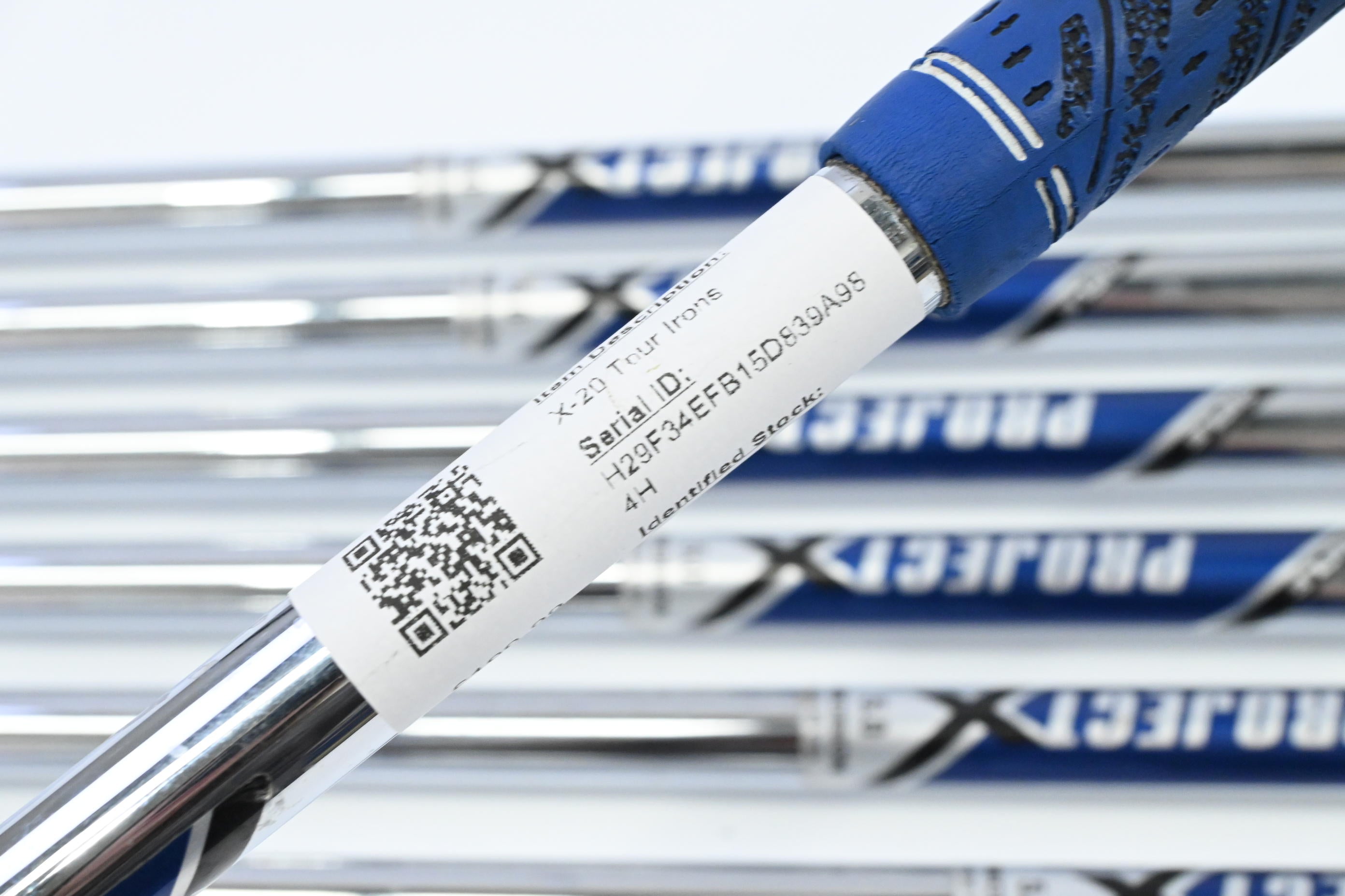 Callaway X-20 Tour Irons / 4-PW / Regular Flex Project X Rifle Shafts