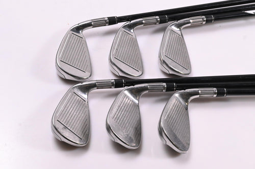 Left Hand Taylormade M4 Irons / 5-PW / Regular Flex Fujikura Atmos Red 6