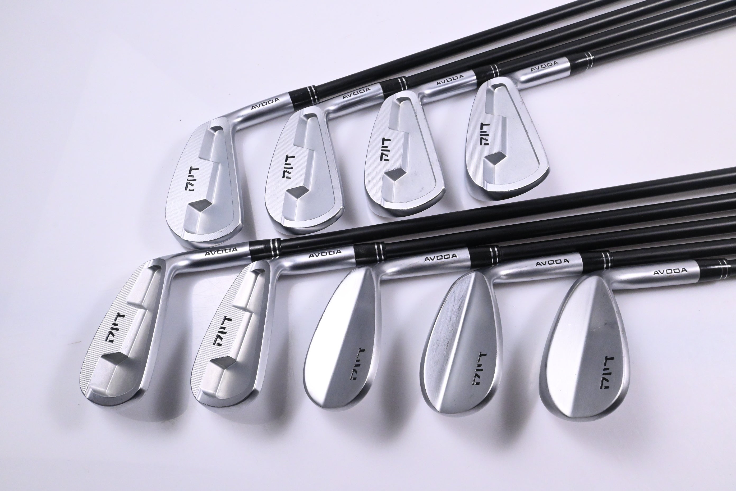 Avoda Origin Irons / 5-PW+GW+SW+LW / Stiff Flex KBS TGI 80 Shafts