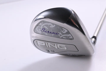 Ladies Ping Serene #3 Wood / 18 Degree / Ladies Flex Ping ULT 210 Shaft