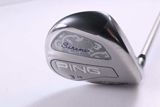 Ladies Ping Serene #3 Wood / 18 Degree / Ladies Flex Ping ULT 210 Shaft